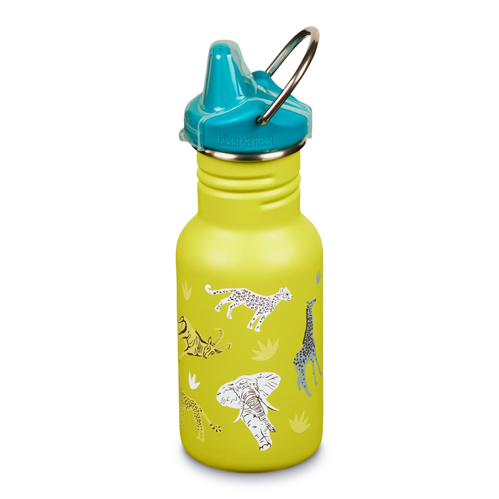 KLEAN KANTEEN Kinder Trinkflasche Kid Classic Sippy Cap Weithals Flasche 355ml