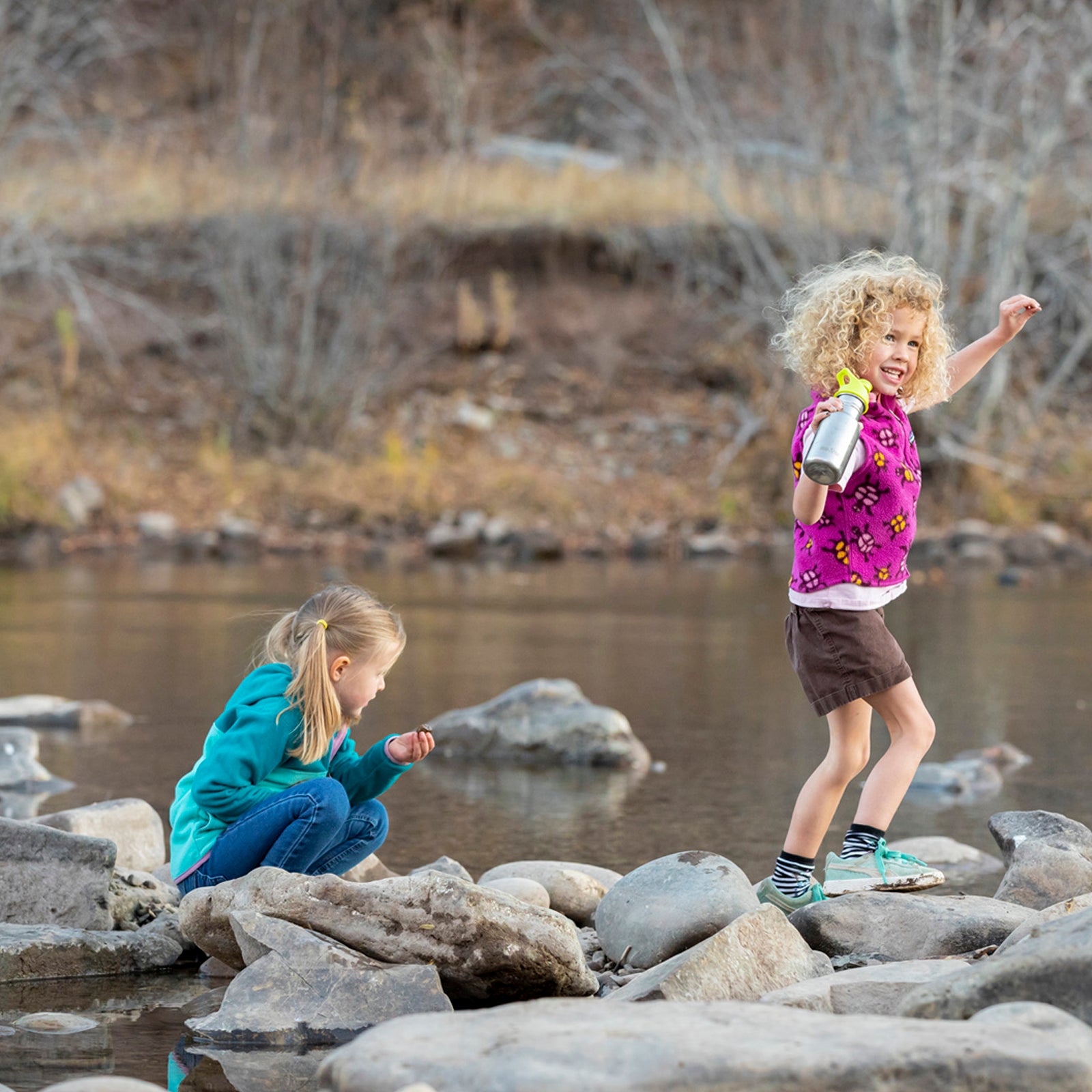 KLEAN KANTEEN Kinder Trinkflasche Kid Classic Sport Cap Weithals Flasche 355ml