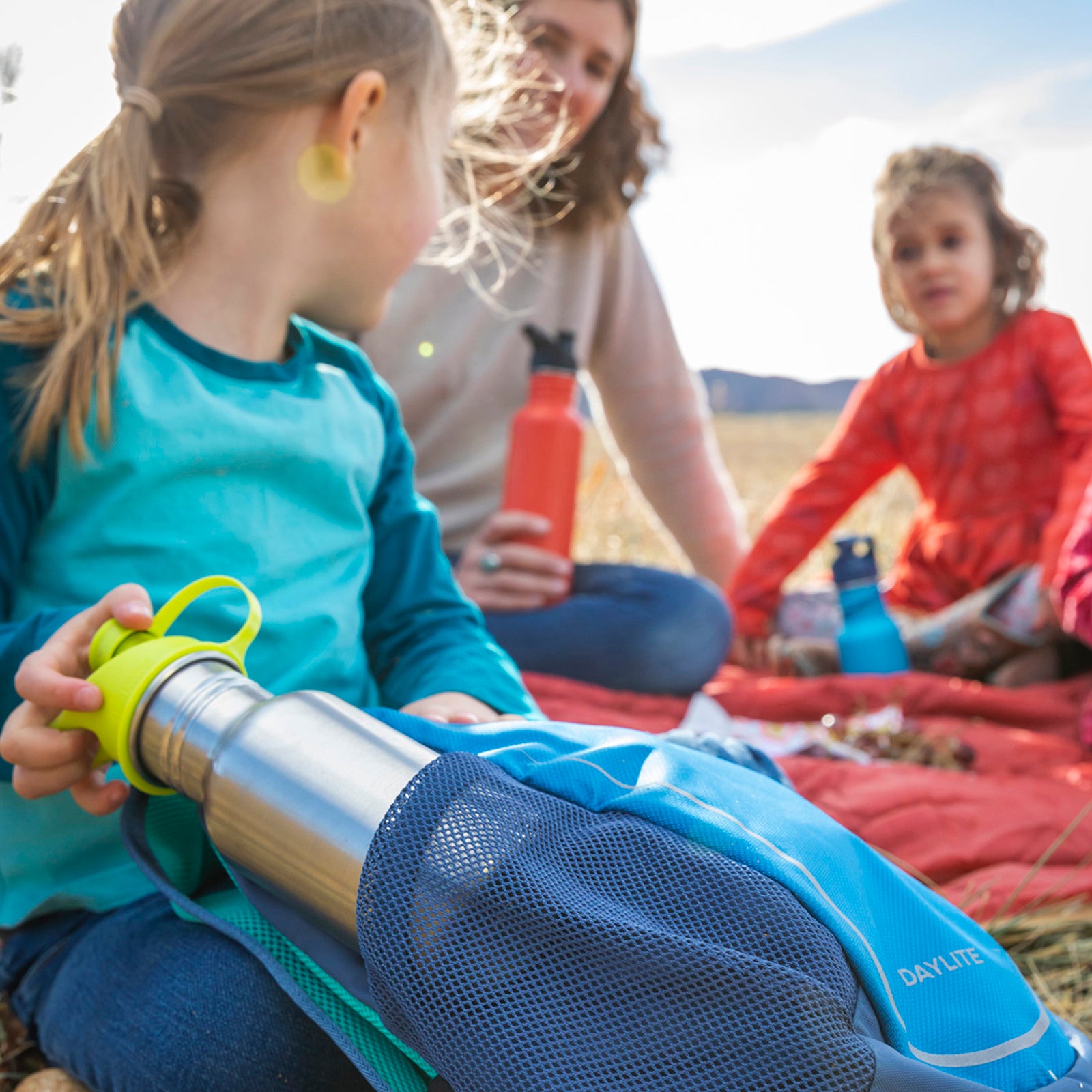 KLEAN KANTEEN Kinder Trinkflasche Kid Classic Sport Cap Weithals Flasche 355ml