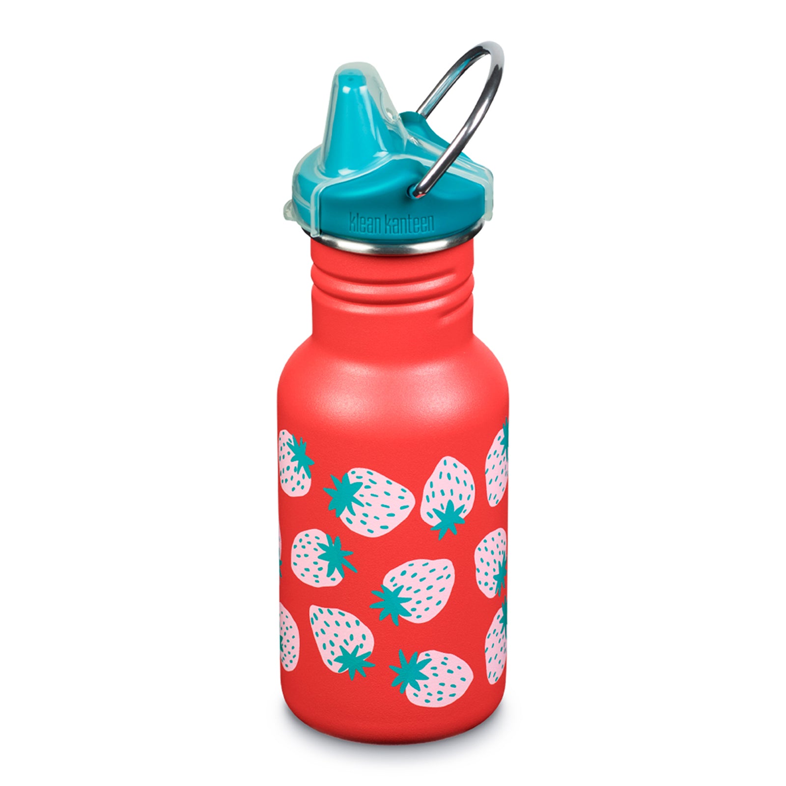Bouteille à large goulot KLEAN KANTEEN Kid Classic avec bouchon anti-fuite 355 ml