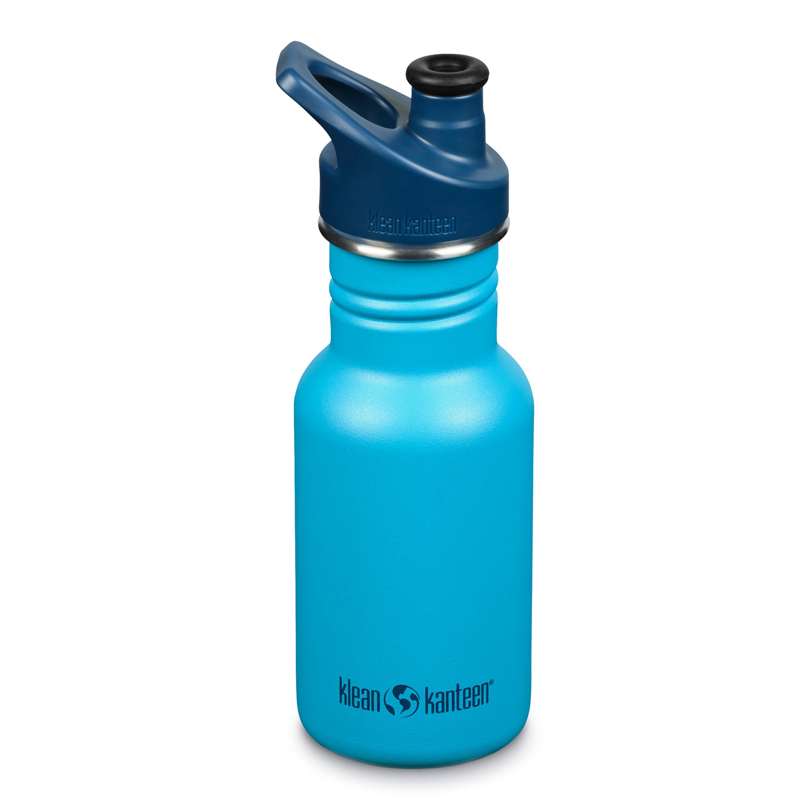 KLEAN KANTEEN Kids Drinking Bottle Kid Classic Sport Cap Wide Neck Bottle 355ml