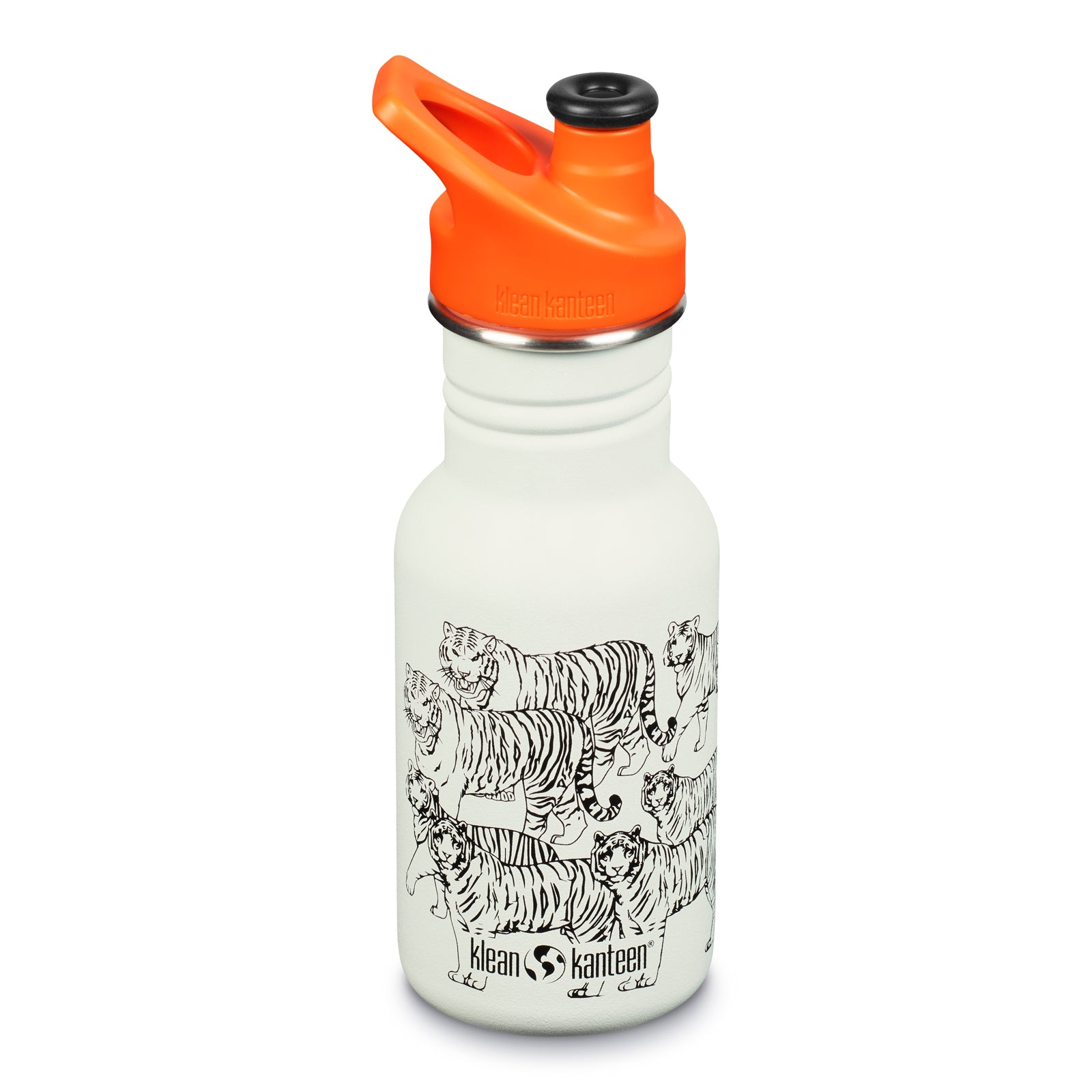 KLEAN KANTEEN Kids Drinking Bottle Kid Classic Sport Cap Wide Neck Bottle 355ml