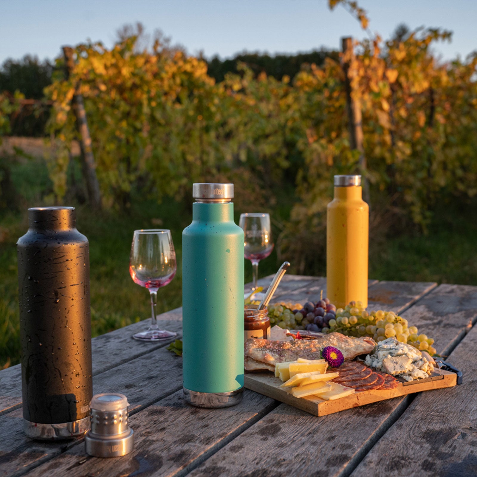 KLEAN KANTEEN Pichet isotherme 750 ml Bouteille isotherme classique Bouteille isotherme sous vide