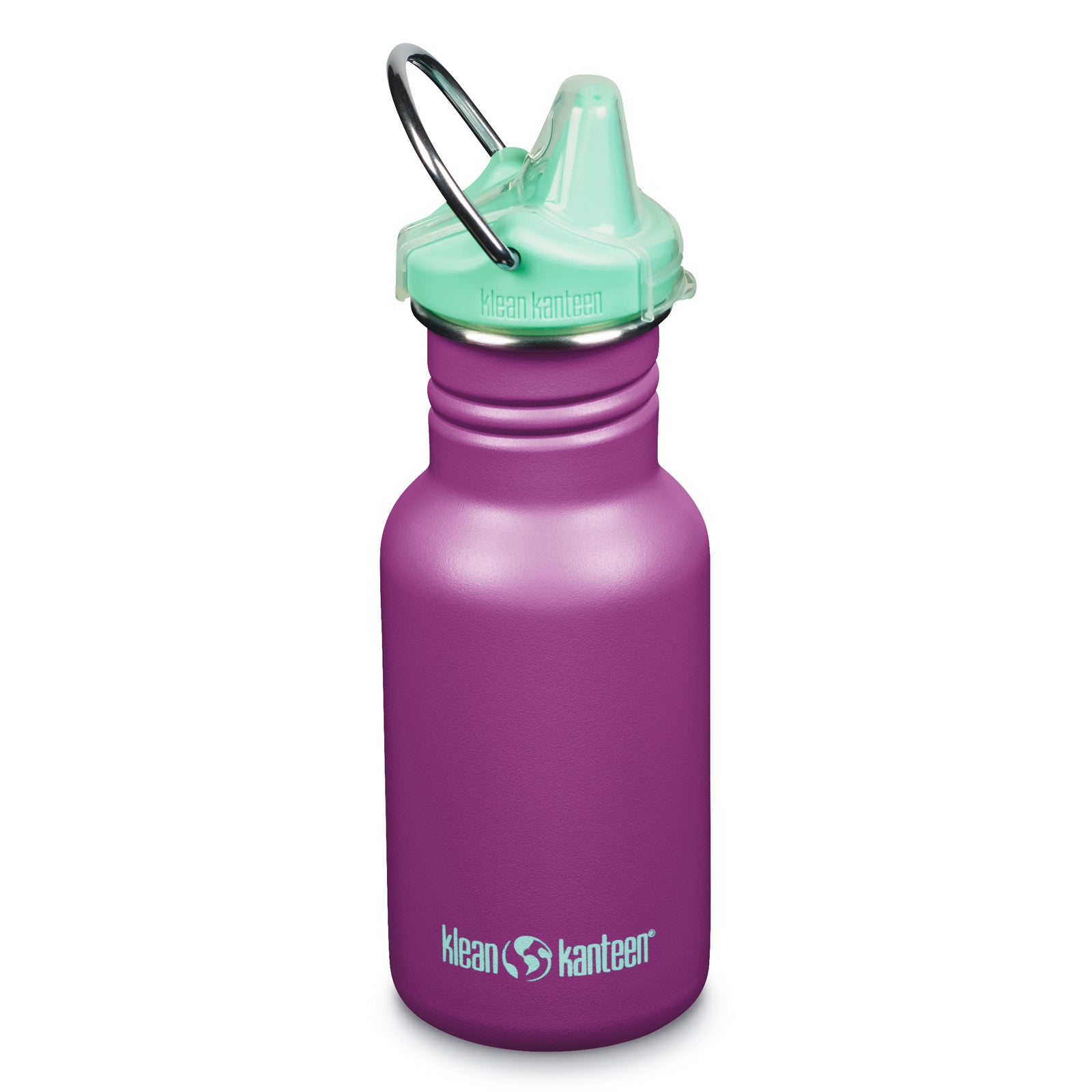 Bouteille à large goulot KLEAN KANTEEN Kid Classic avec bouchon anti-fuite 355 ml