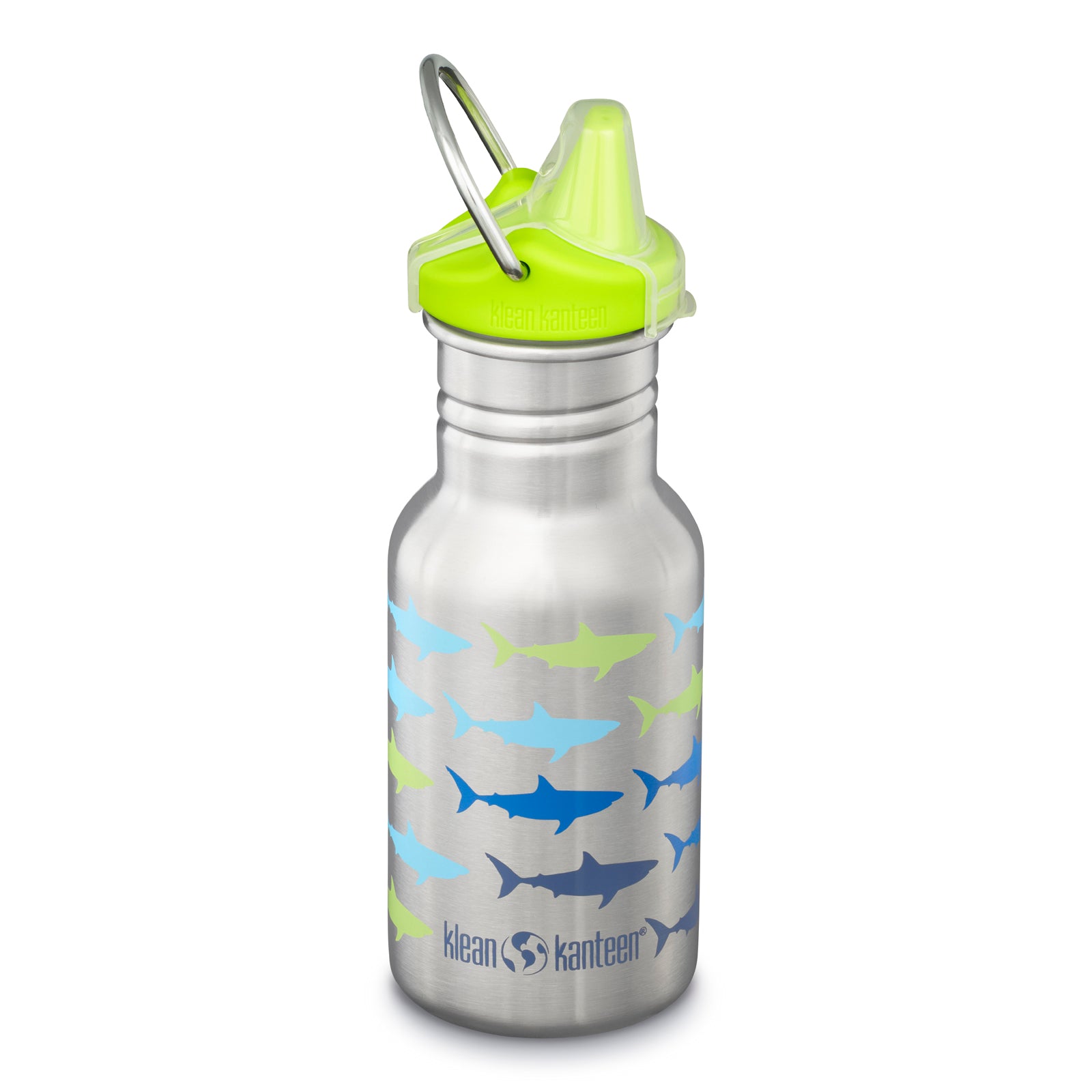 Bouteille à large goulot KLEAN KANTEEN Kid Classic avec bouchon anti-fuite 355 ml