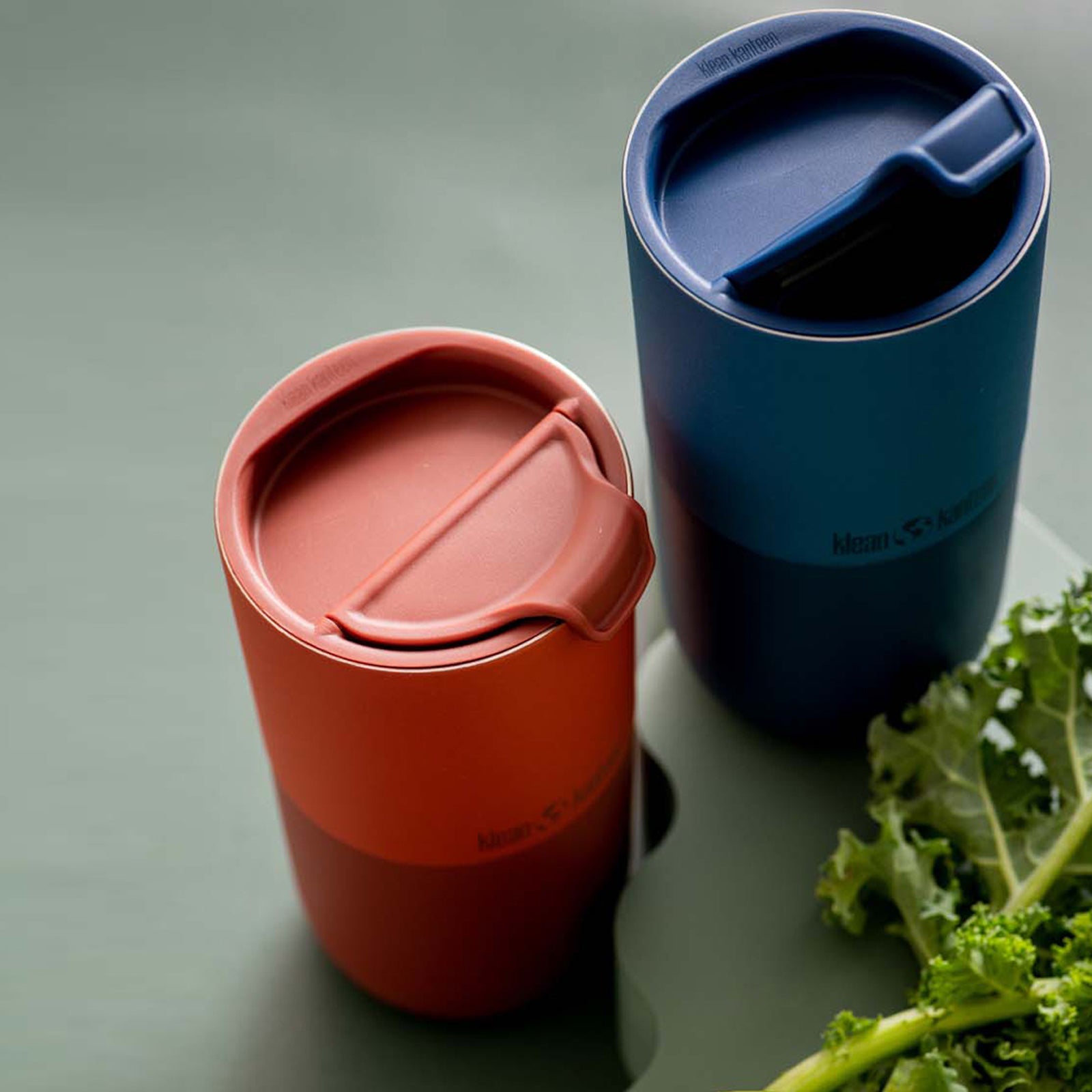 Tasse isotherme à café avec couvercle rabattable KLEAN KANTEEN Thermo Mug Rise Tumbler 473 ml