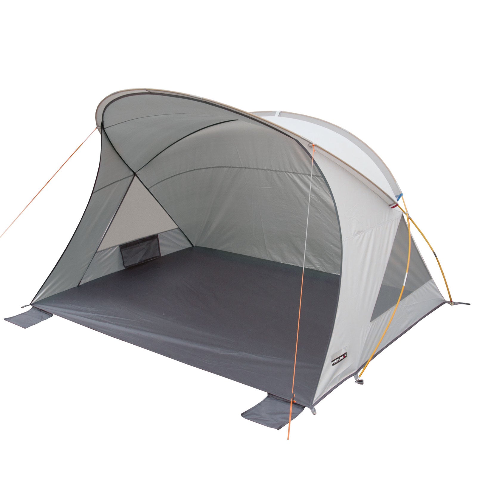 HIGH PEAK Strandmuschel Cadiz 80 - Strand Zelt Sonnenschutz Groß Windschutz UV80