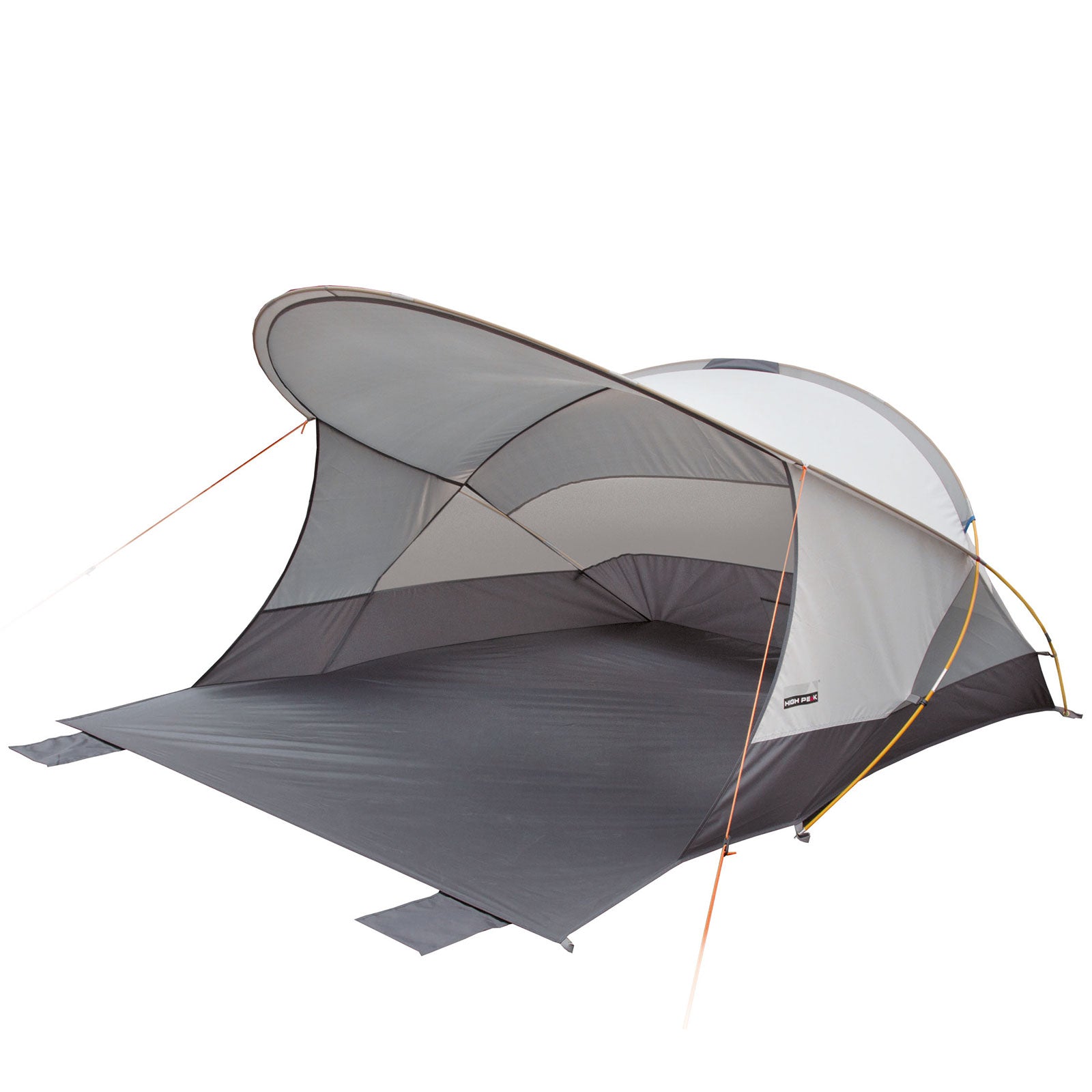 HIGH PEAK Strandmuschel Cordoba 80 Strand Zelt Sonnenschutz Groß Winds
