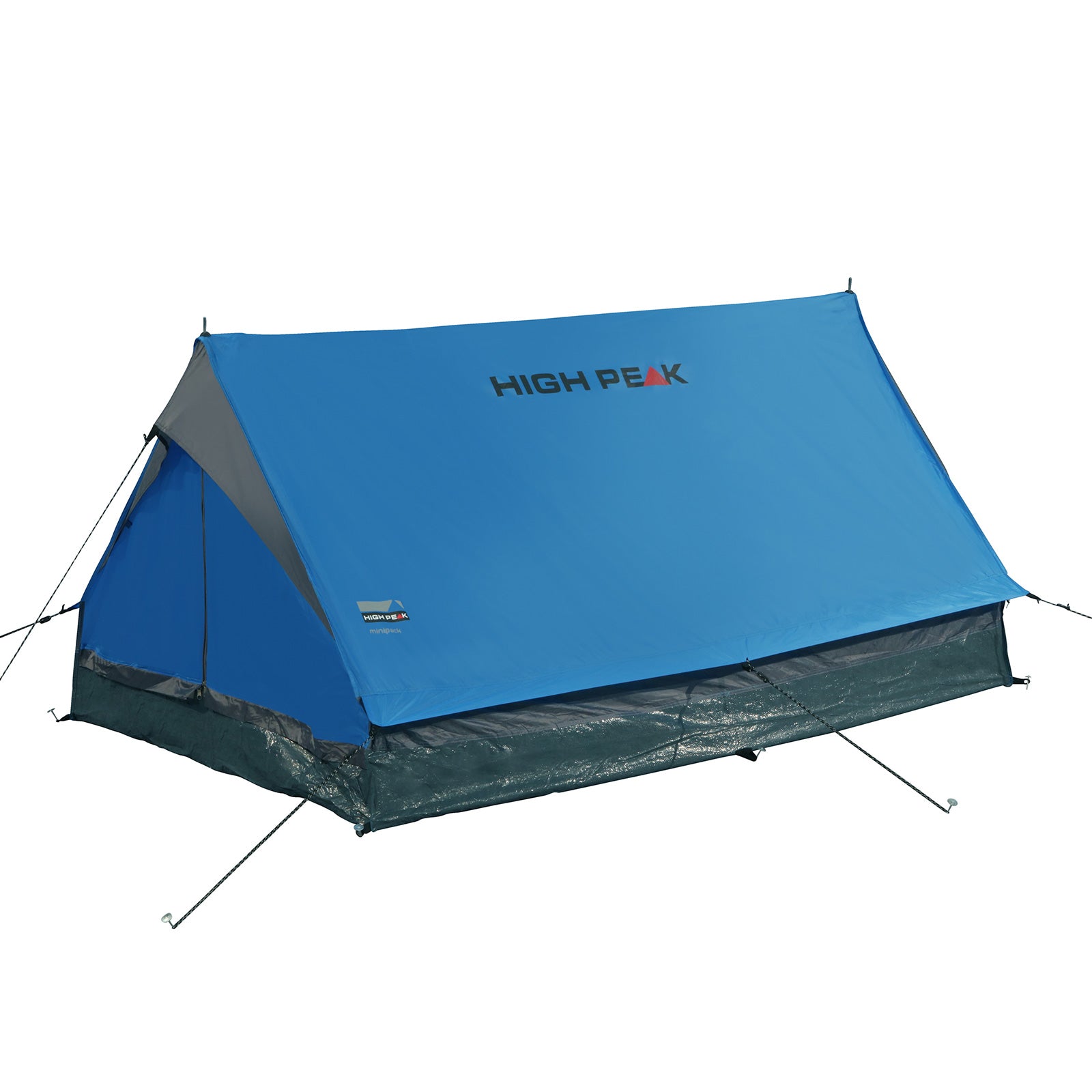 HIGH PEAK Trekkingtent Minipack 1-2 personen 1-persoons kampeertent voor fietsers 1,6 kg