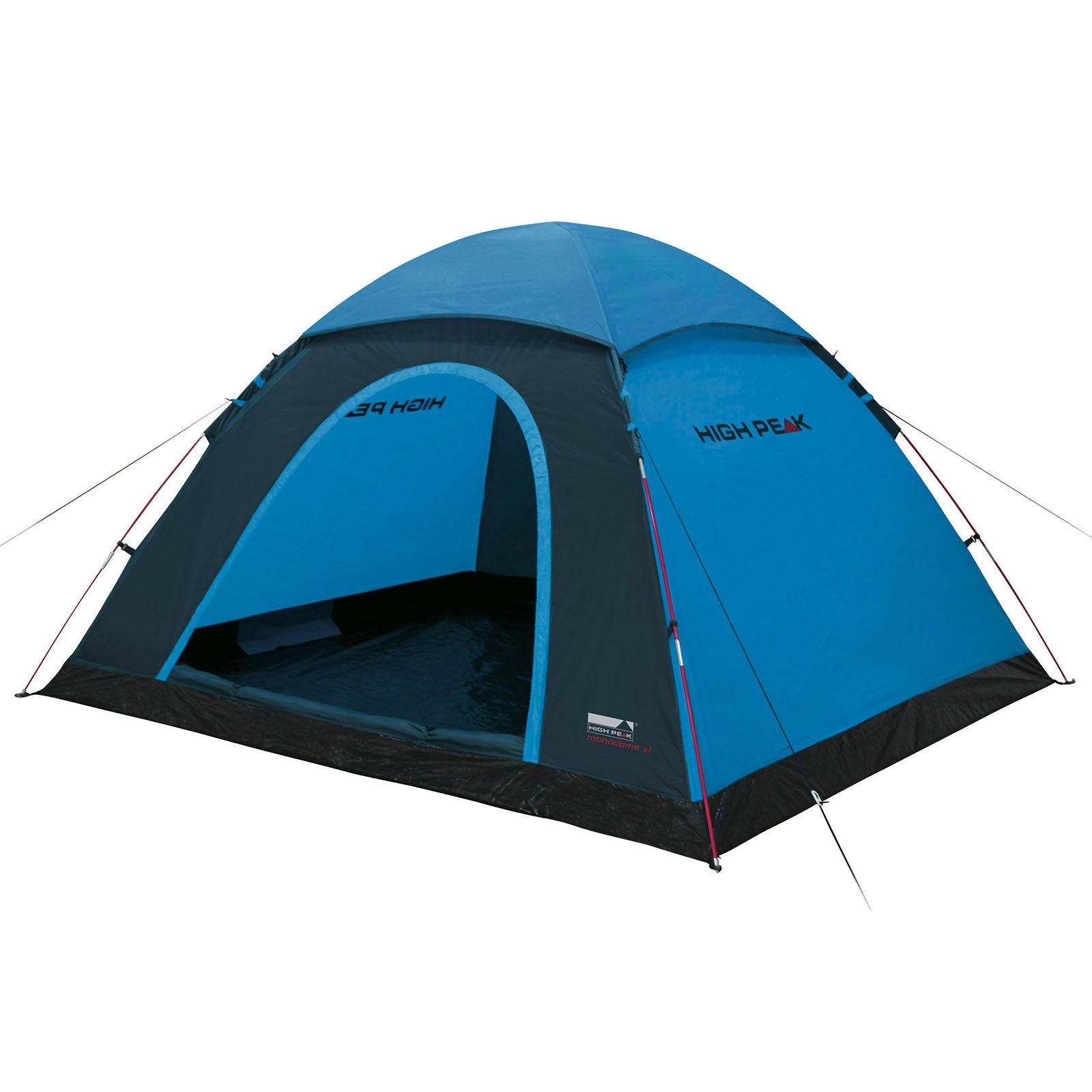 Tente dôme HIGH PEAK Monodome XL 4 personnes – Tente de camping pour vélo – Tente familiale – Grande