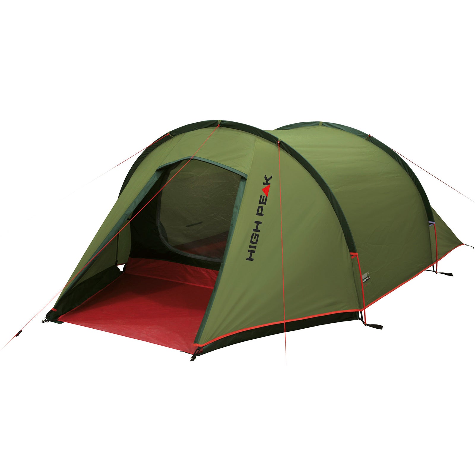 HIGH PEAK Tunnelzelt Kite 3 Personen Fahrrad Zelt Bike Camping Trekkin