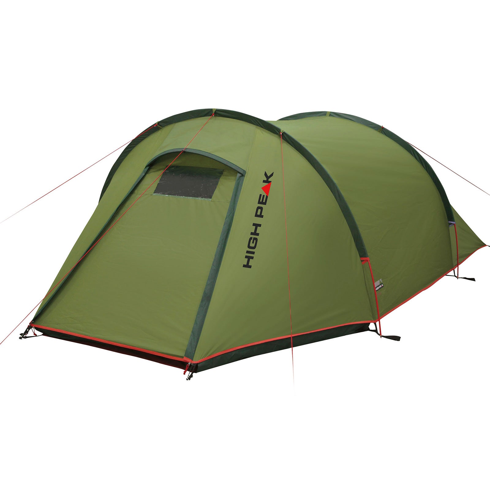 HIGH PEAK Tunnelzelt Kite 3 Personen Fahrrad Zelt Bike Camping Trekking Vorraum