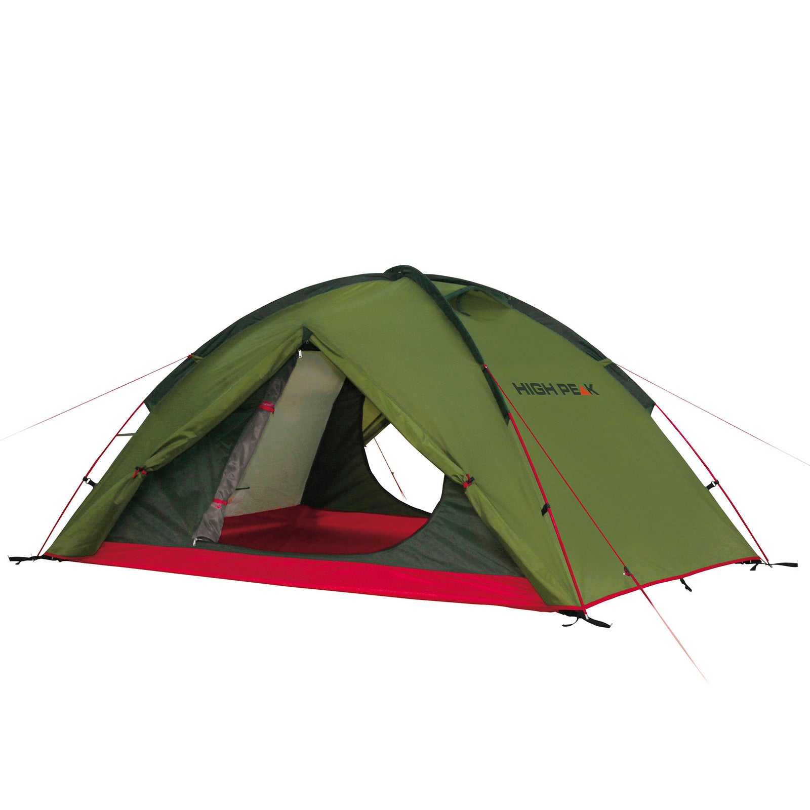 HIGH PEAK Trekkingzelt Woodpecker LW 3 Personen Camping Kuppel Bike Zelt 2,9 kg