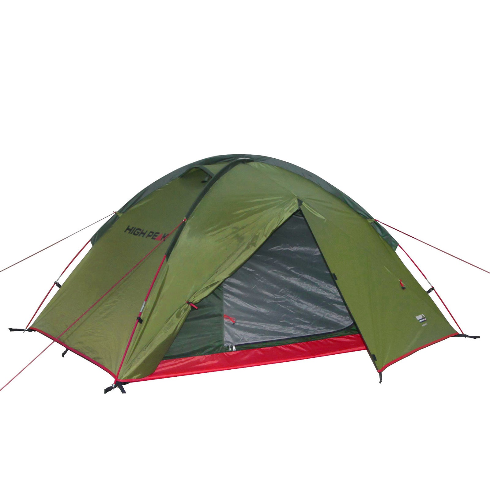 HIGH PEAK Trekkingzelt Woodpecker LW 3 Personen Camping Kuppel Bike Zelt 2,9 kg