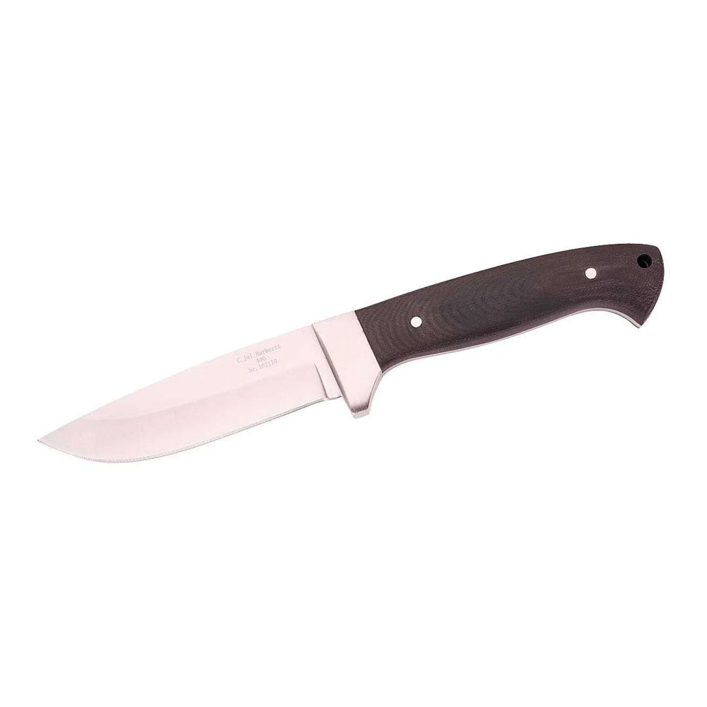Couteau de ceinture HERBERTZ - couteau de chasse, couteau de travail, couteau de pêche, professionnel, acier Micarta