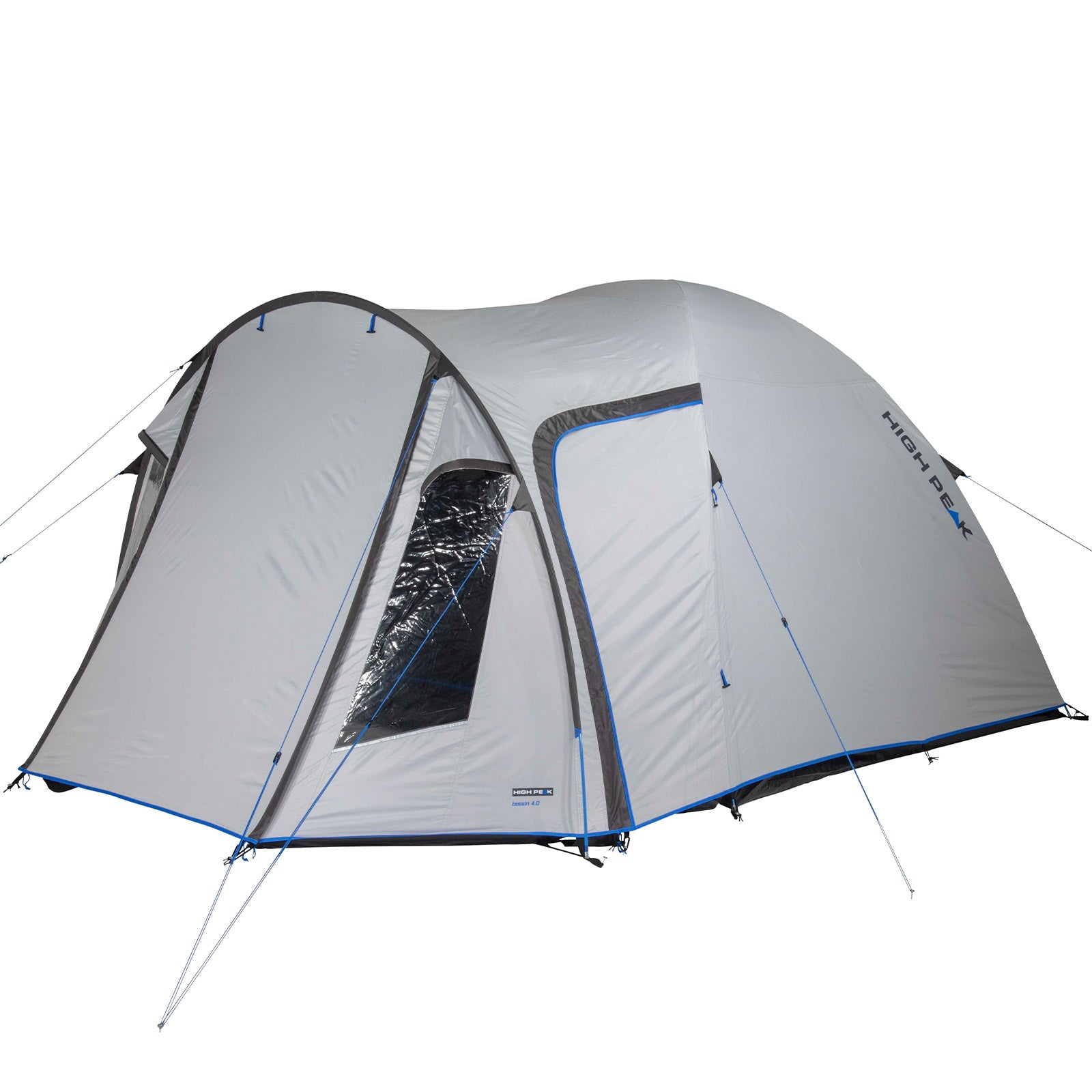 HIGH PEAK Kuppelzelt Tessin 4 Personen Camping Iglu Zelt Familienzelt Vorraum