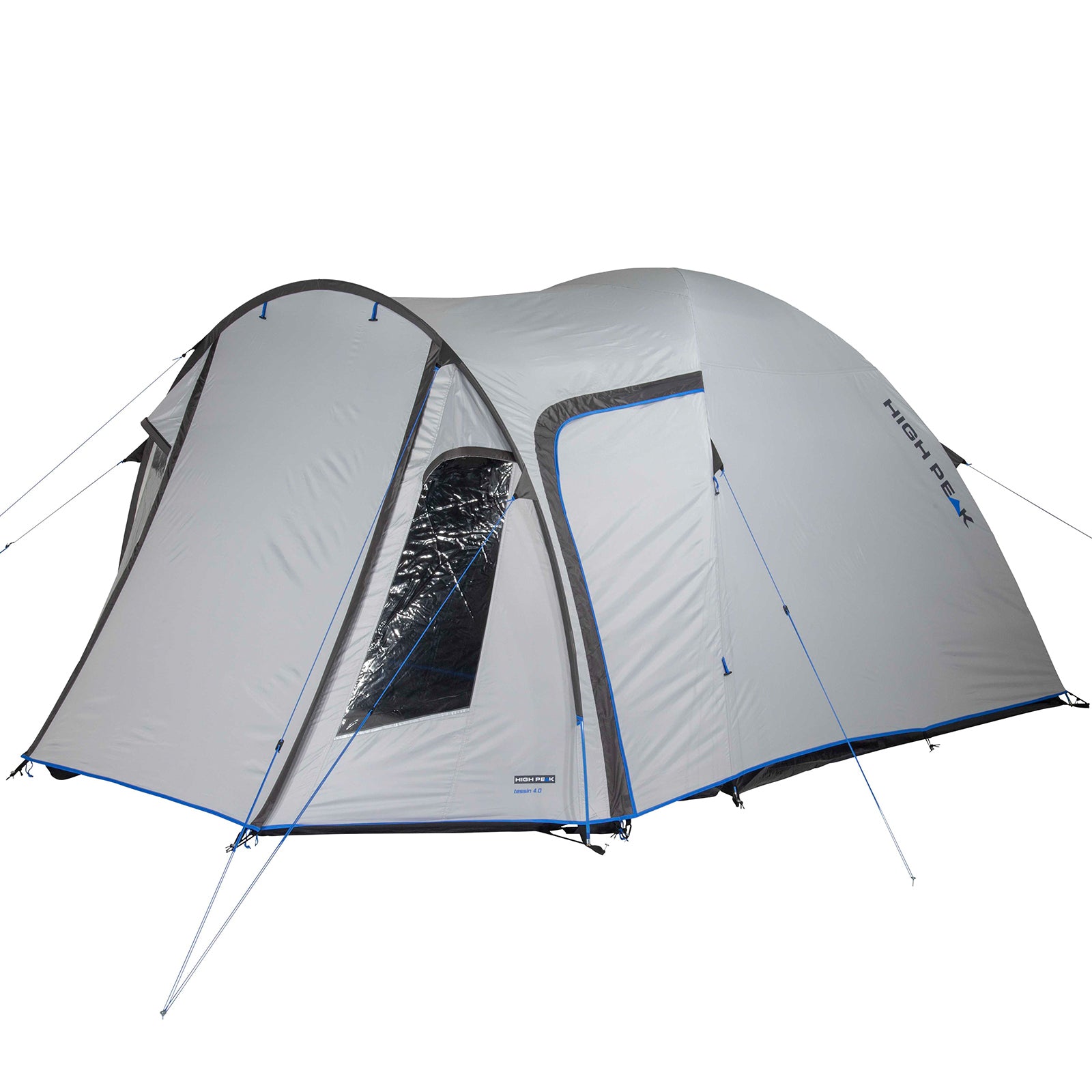 HIGH PEAK Kuppelzelt Tessin 5 Personen Camping Iglu Zelt Familienzelt Vorraum