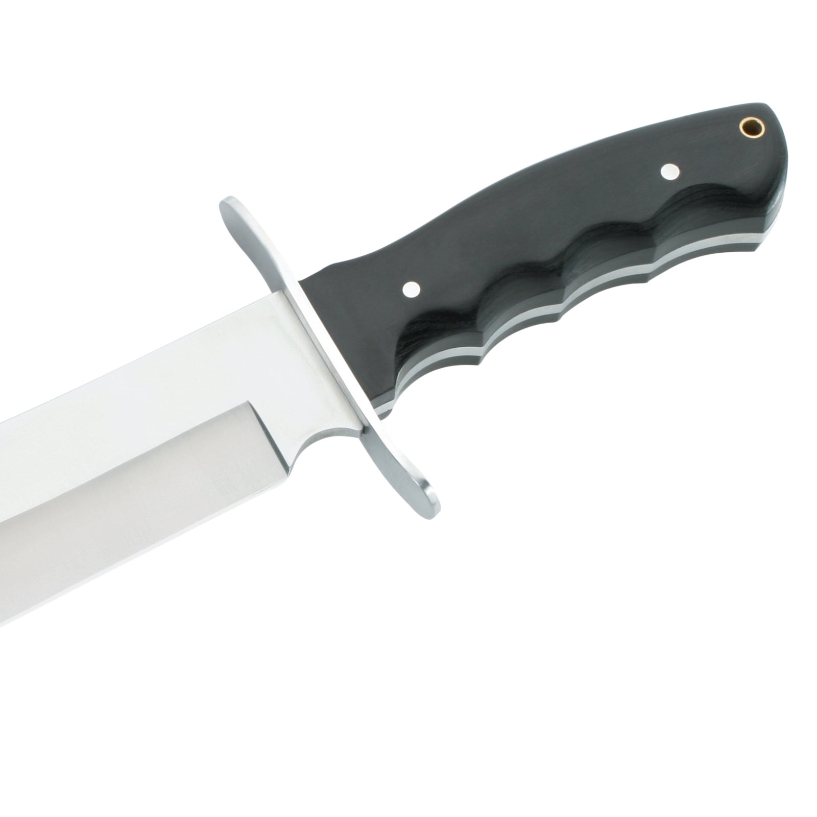 Couteau Bowie HERBERTZ, couteau de travail à une main, couteau de voyage, couteau de chasse, couteau de ceinture en bois