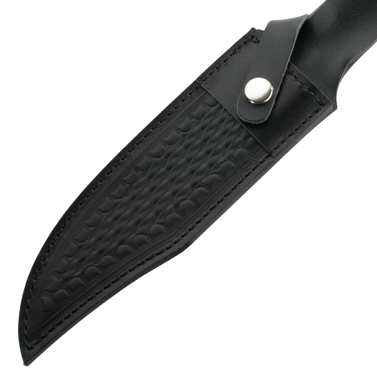 Couteau Bowie HERBERTZ, couteau de travail à une main, couteau de voyage, couteau de chasse, couteau de ceinture en bois