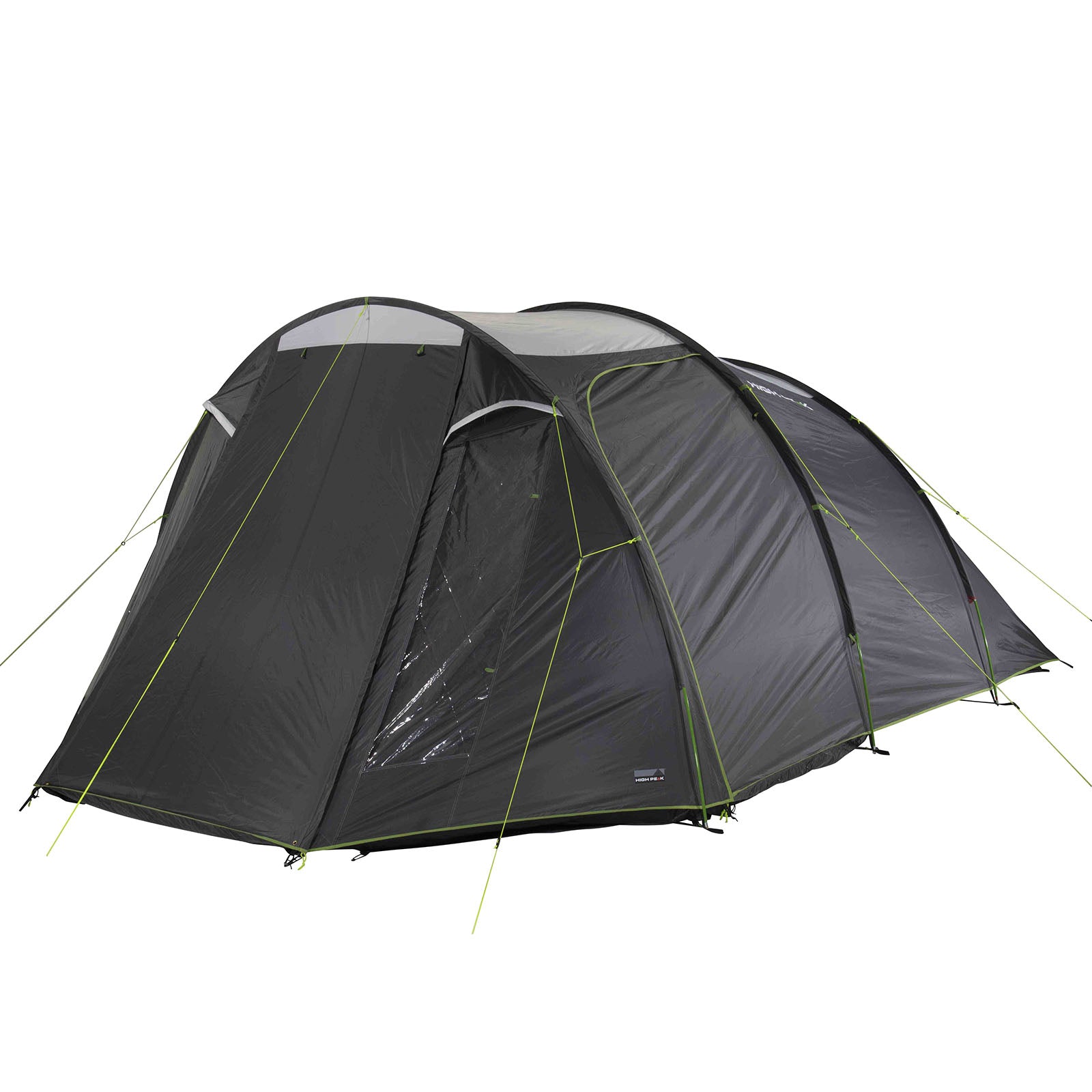 HIGH PEAK tunnel tent Ancona 4 person camping group tent family tent vestibule