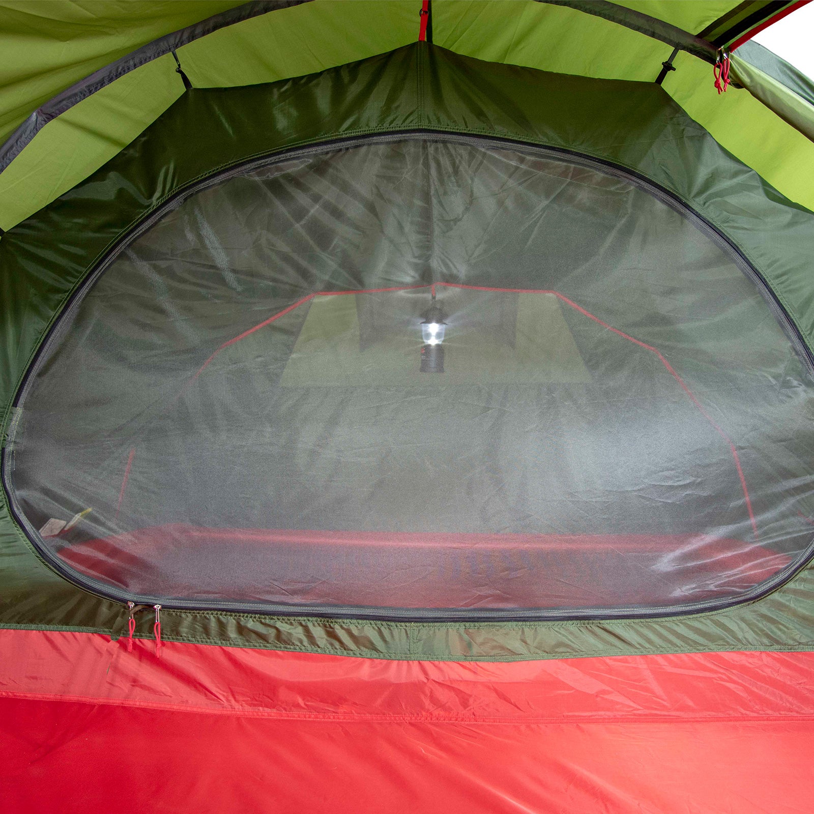 HIGH PEAK tunnel tent Goshawk 4 people camping group family tent vestibule