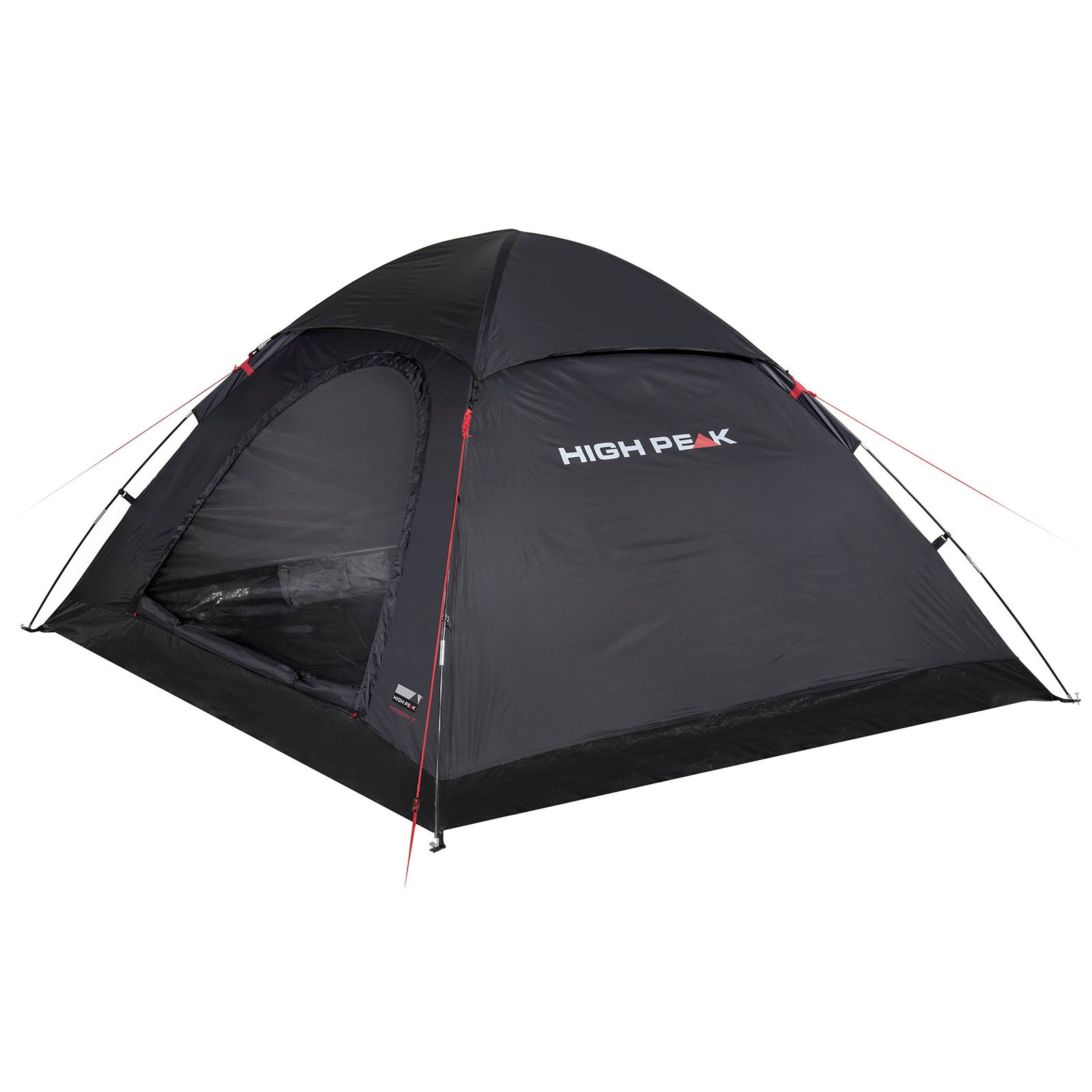 HIGH PEAK Kuppelzelt Monodome XL 4 Personen Camping Bike Zelt Familienzelt Groß