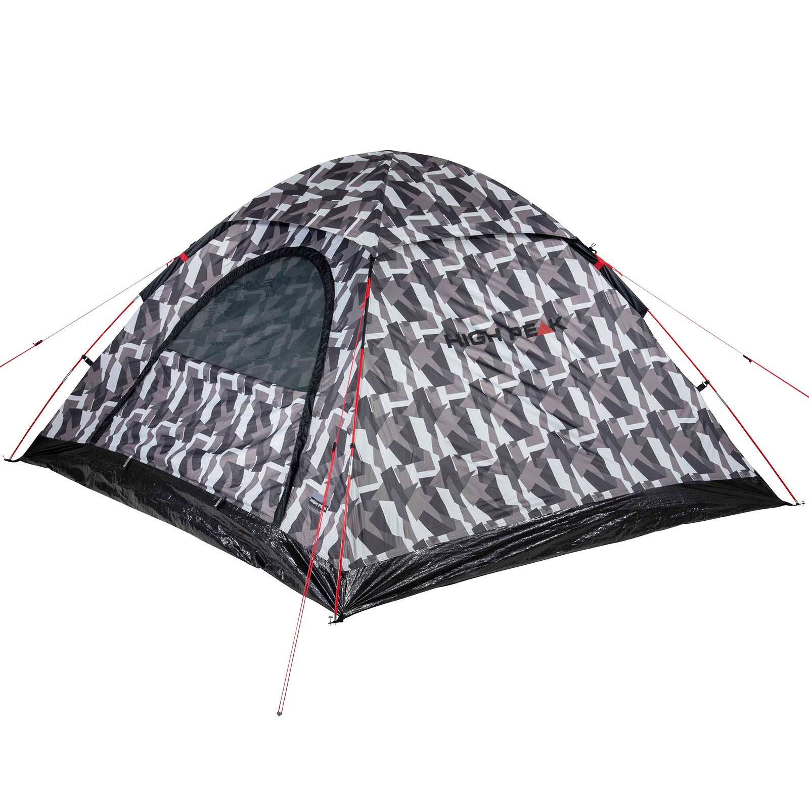 Tente dôme HIGH PEAK Monodome XL 4 personnes – Tente de camping pour vélo – Tente familiale – Grande