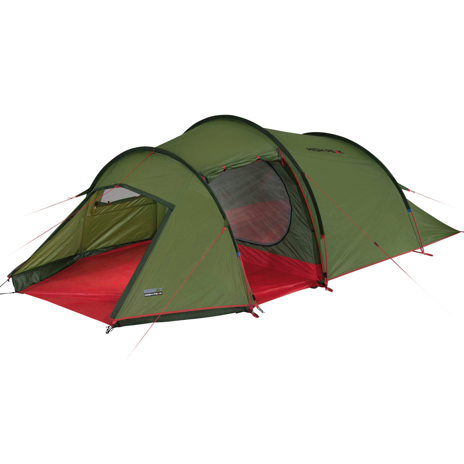 HIGH PEAK tunnel tent Falcon 3 person camping tent trekking tent vestibule 4.9 kg