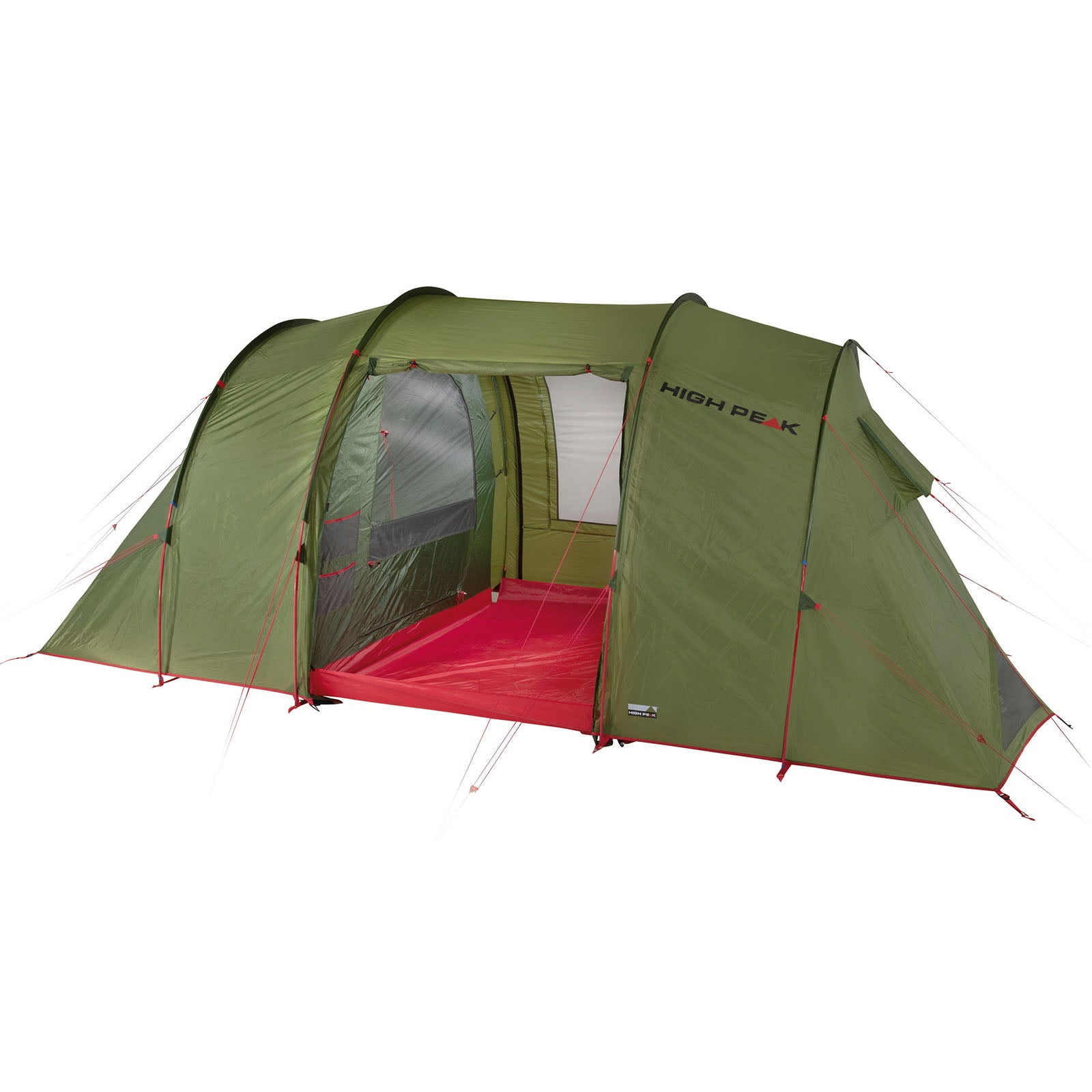 HIGH PEAK tunnel tent Goose LW 4 people camping group family tent vestibule