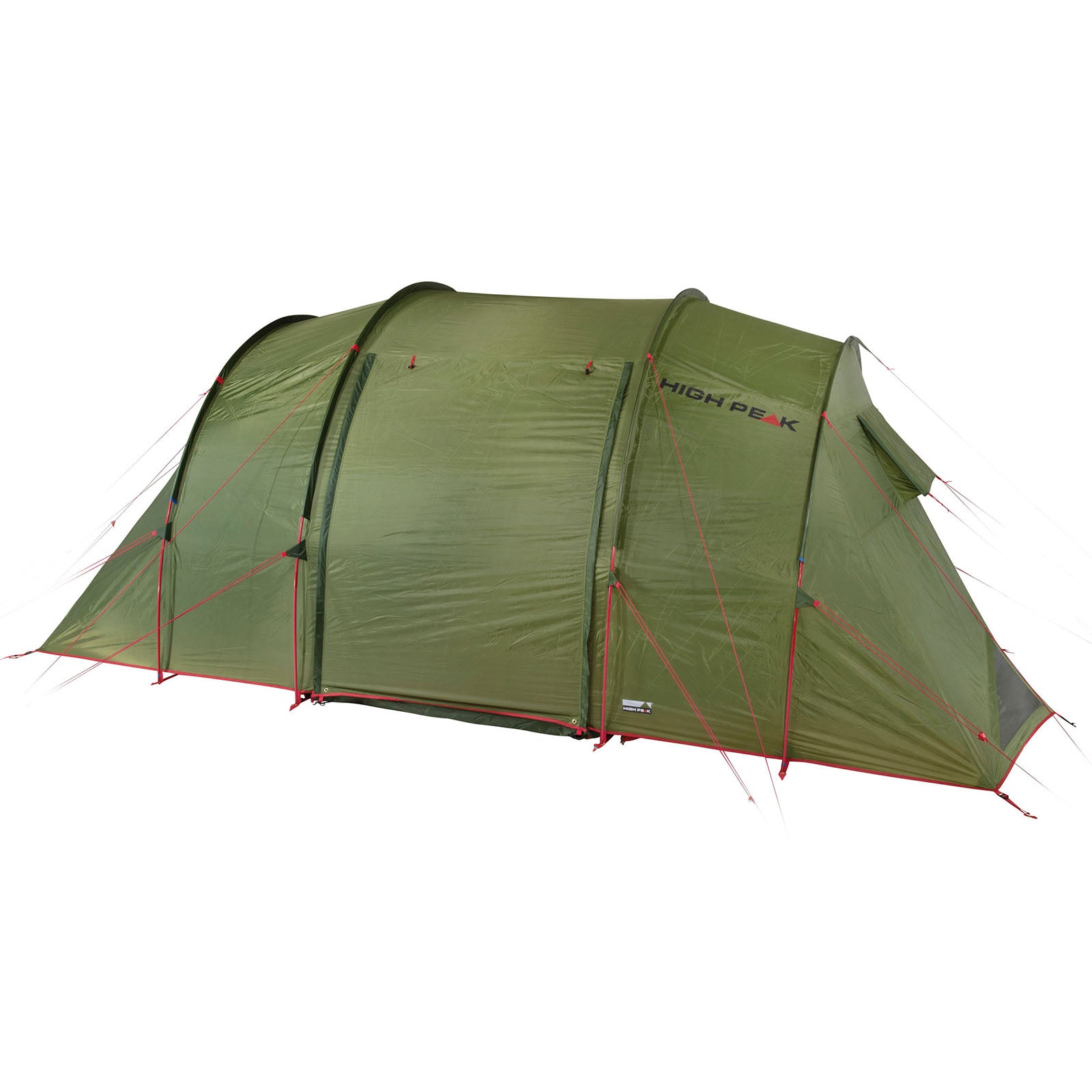 HIGH PEAK Tunnelzelt Goose LW 4 Personen Camping Gruppen Familien Zelt Vorraum