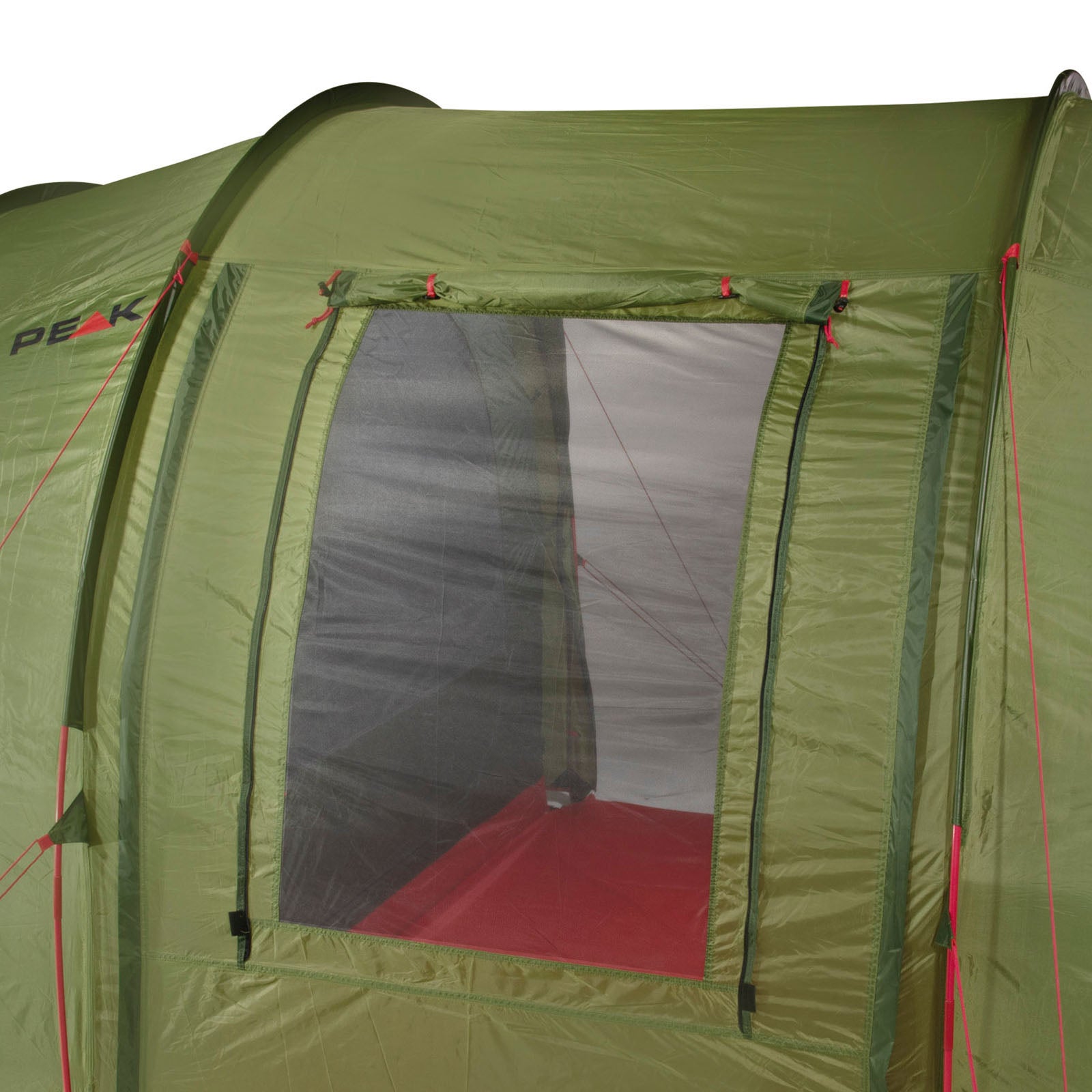 HIGH PEAK Tunnelzelt Goose LW 4 Personen Camping Gruppen Familien Zelt Vorraum