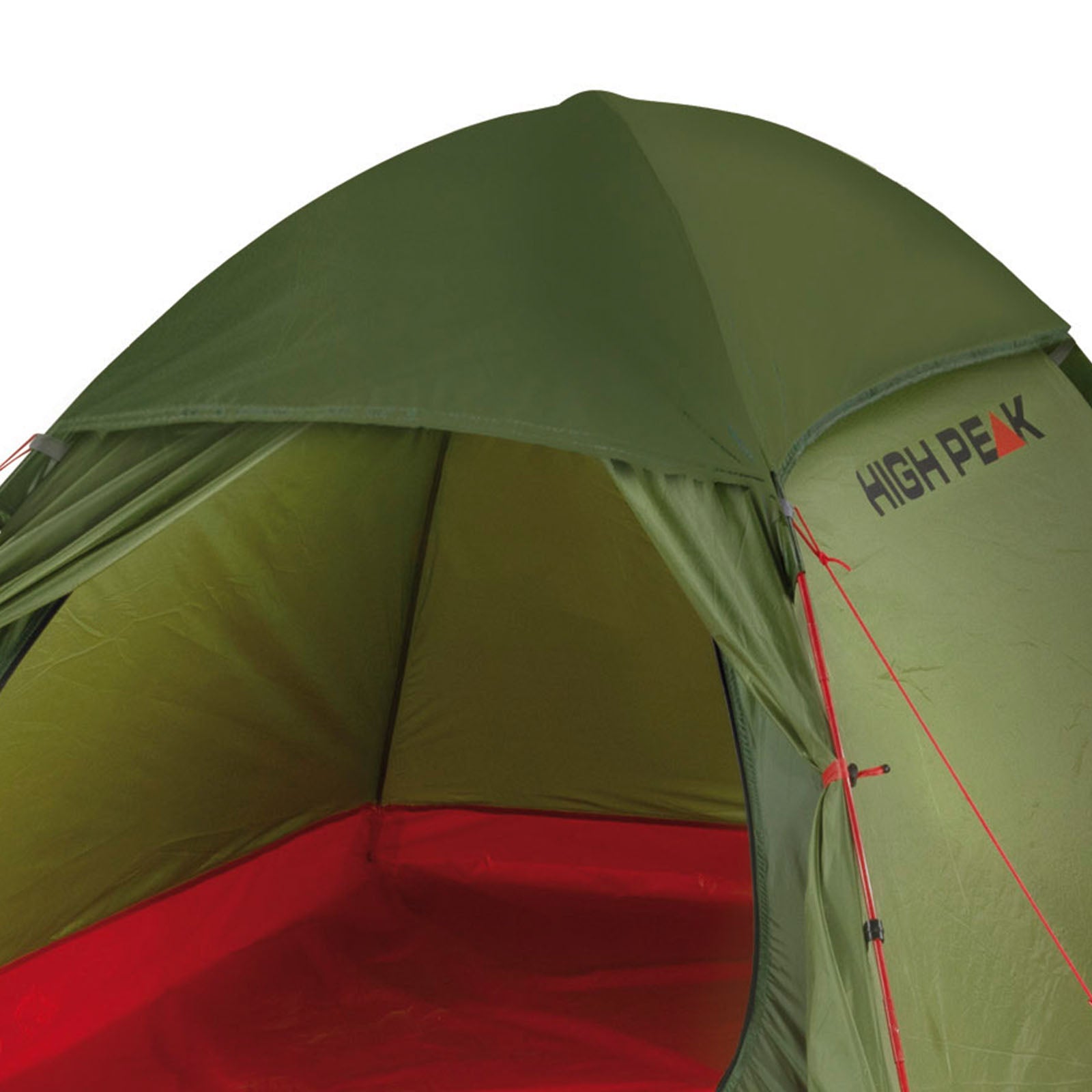 HIGH PEAK Trekkingzelt Kingfisher LW 2 Personen Camping Fahrrad Einmann Zelt 2kg