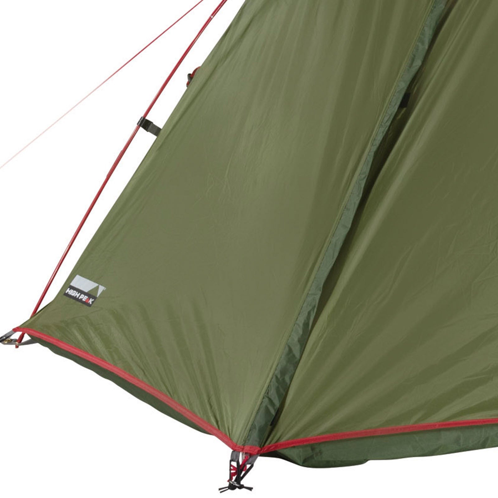 HIGH PEAK Trekkingzelt Kingfisher LW 2 Personen Camping Fahrrad Einmann Zelt 2kg