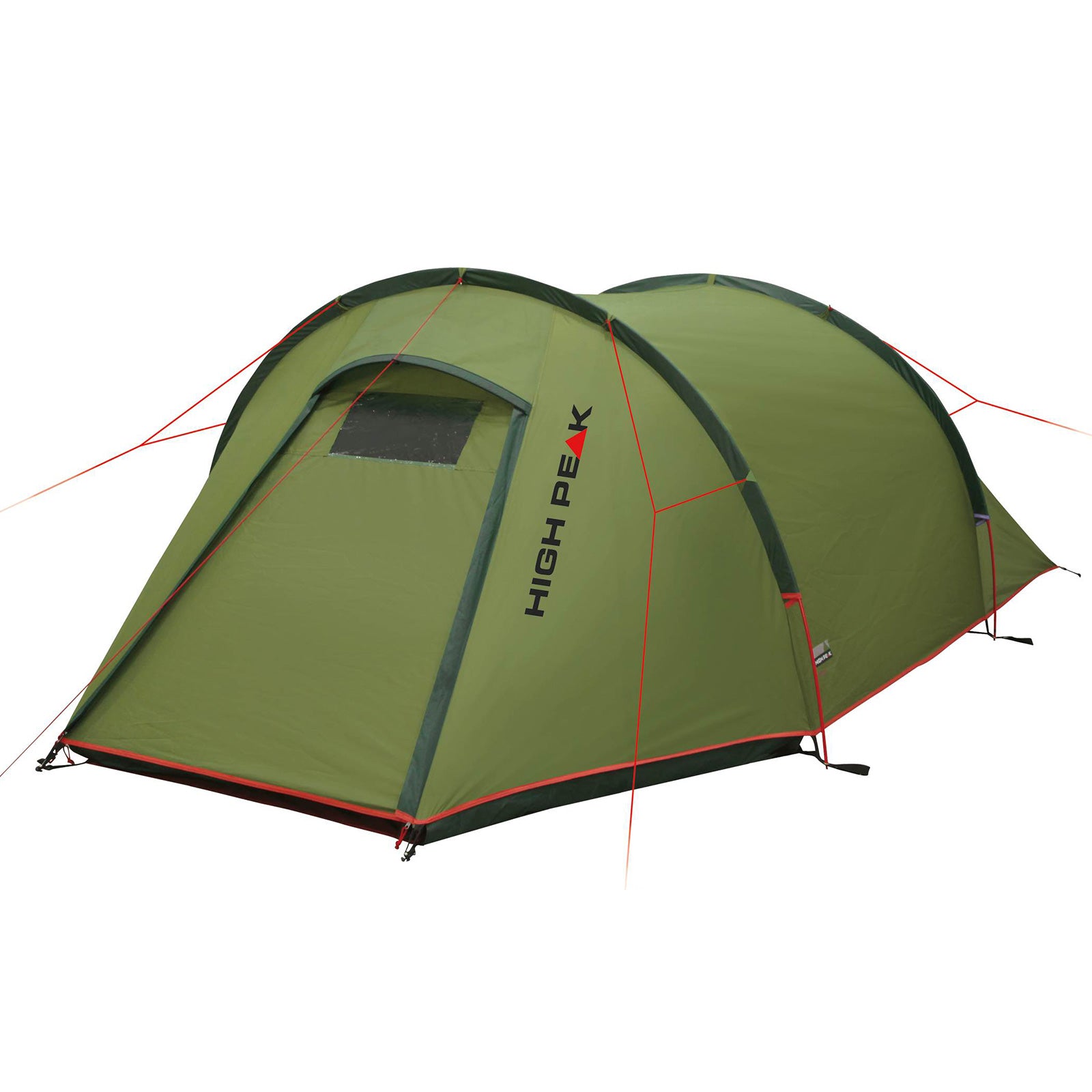 HIGH PEAK Tunnelzelt Kite 3 LW Personen Fahrrad Zelt Camping Trekking Vorraum