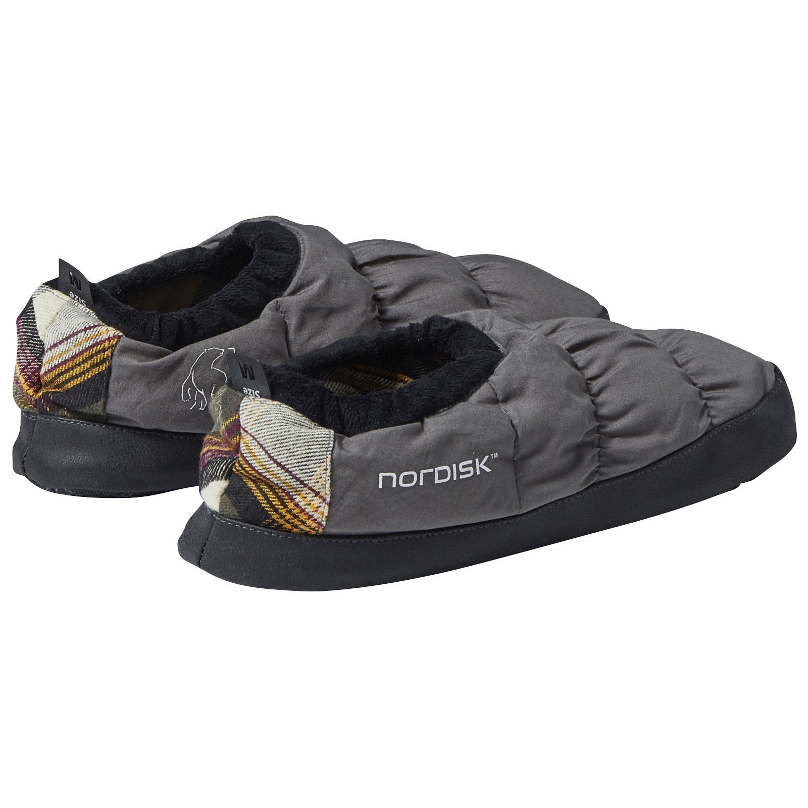NORDISK Daunenschuhe -Daunen Pantoffeln Puschen Hausschuhe Hüttenschuh Bettschuh