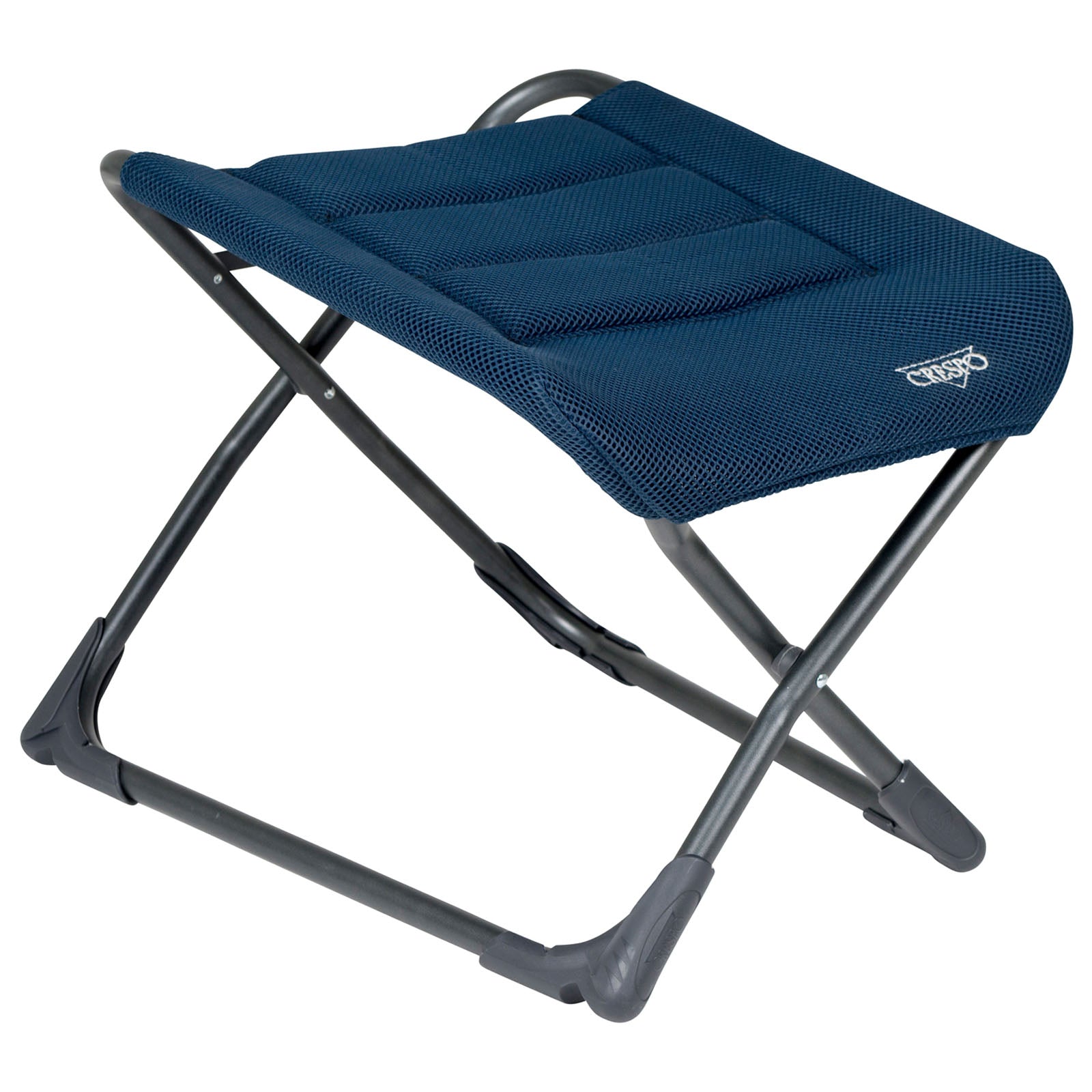 CRESPO Footrest AP 231 Air Deluxe Camping Chair Folding Chair Foot Bench Stool Alu