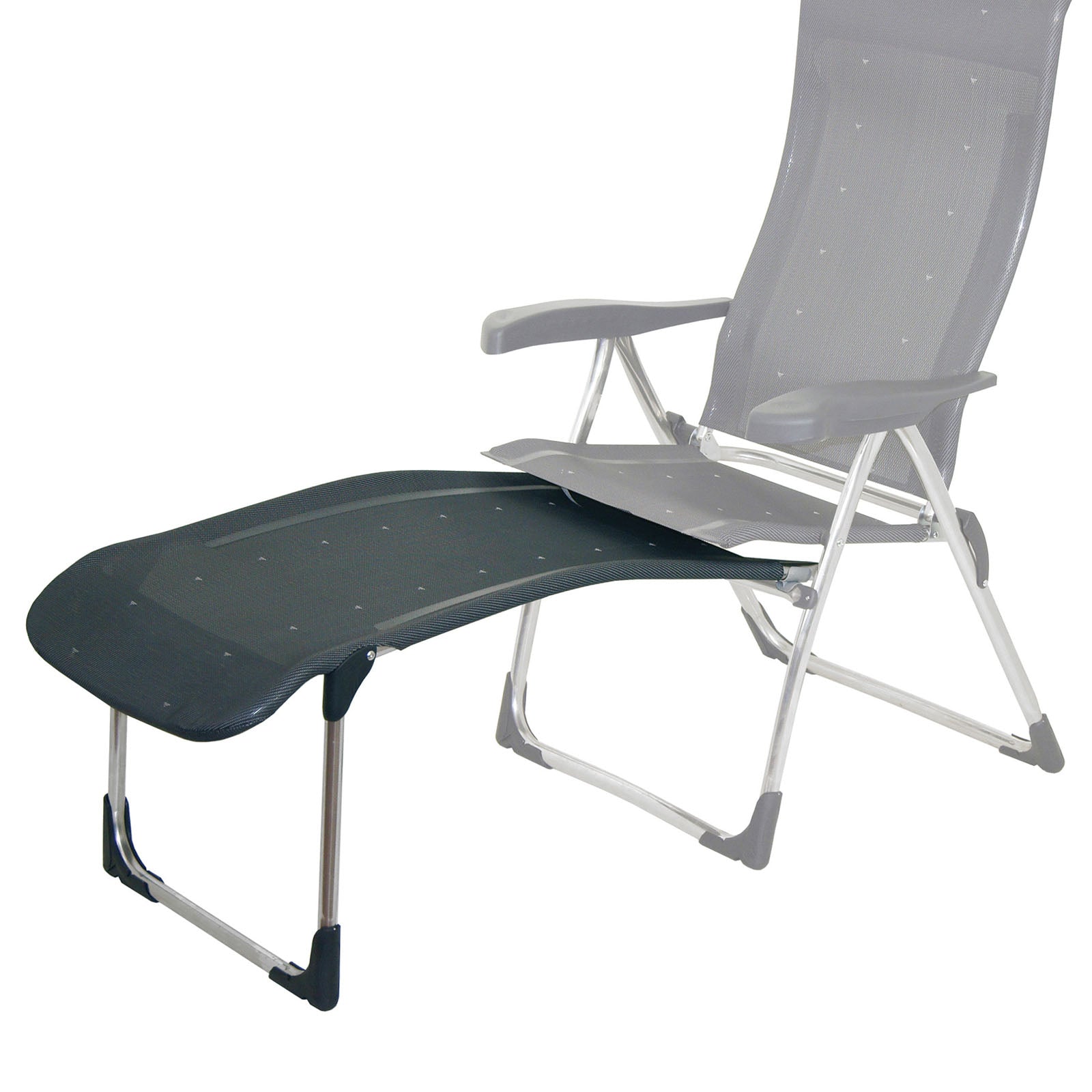 CRESPO Footrest R 215 Footstool for Camping Chair Folding Chair Folding Chair Aluminium Light