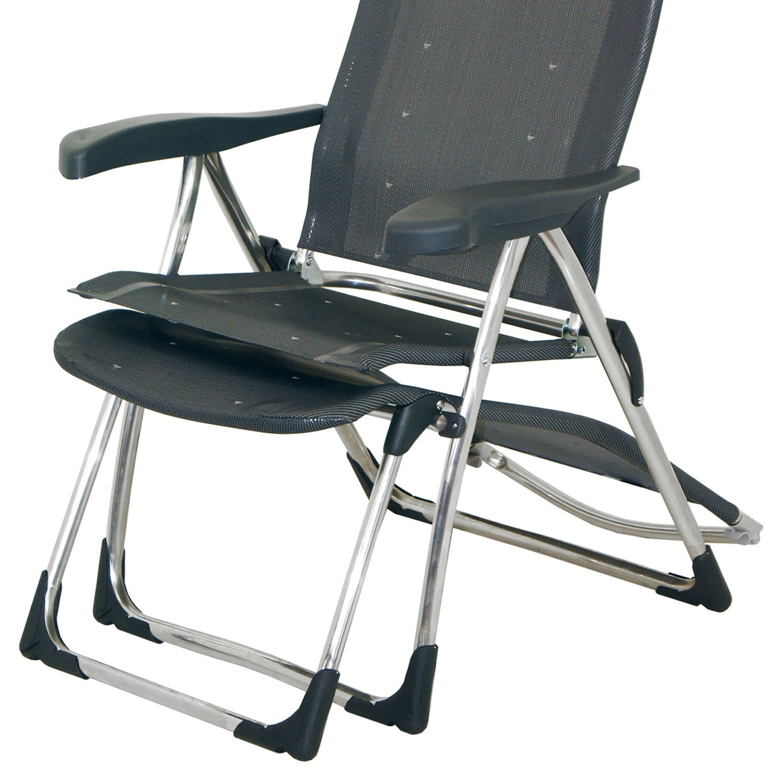 CRESPO Footrest R 215 Footstool for Camping Chair Folding Chair Folding Chair Aluminium Light