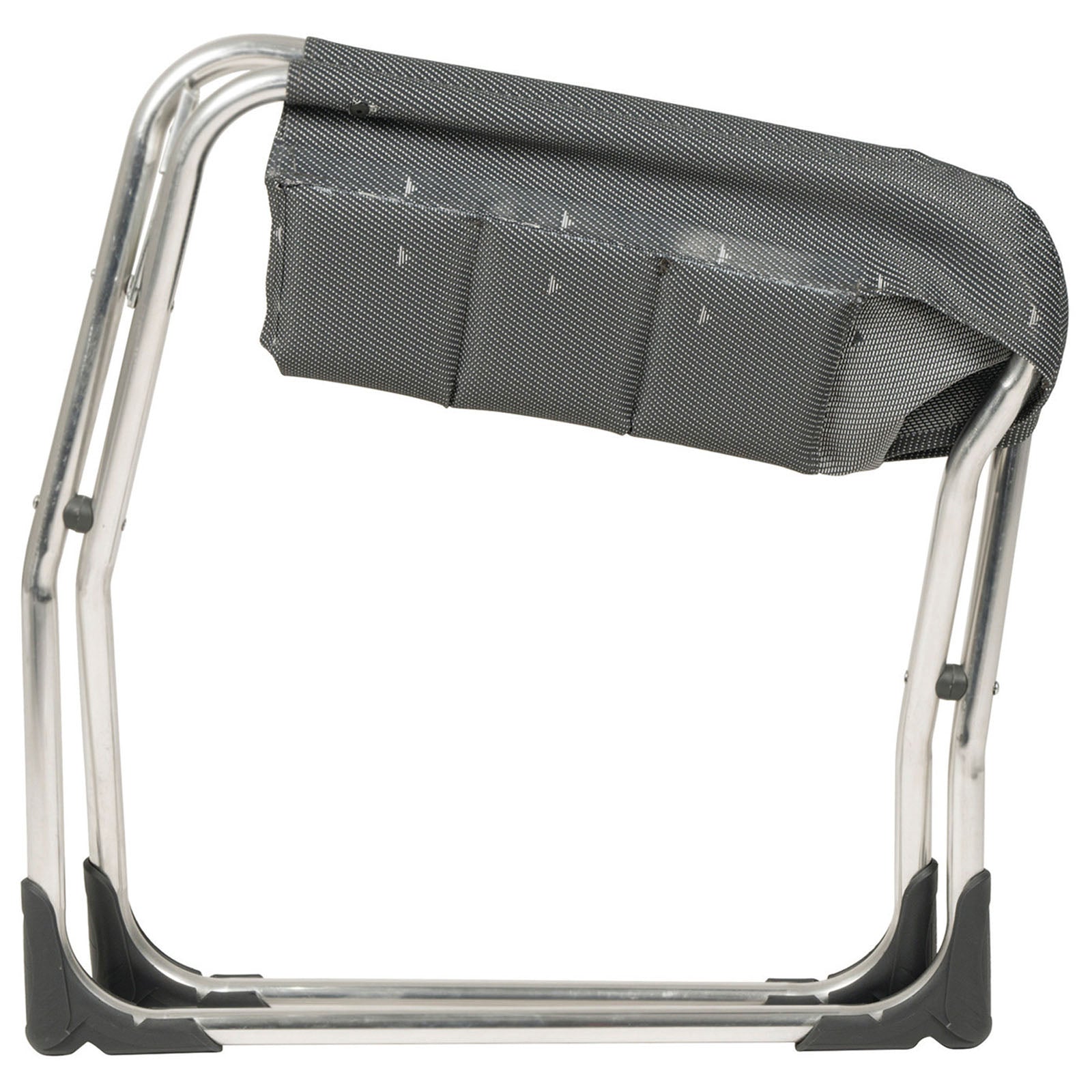 Repose-pieds CRESPO AL231 Chaise de camping de luxe Chaise pliante Banc de pied Tabouret de support Alu