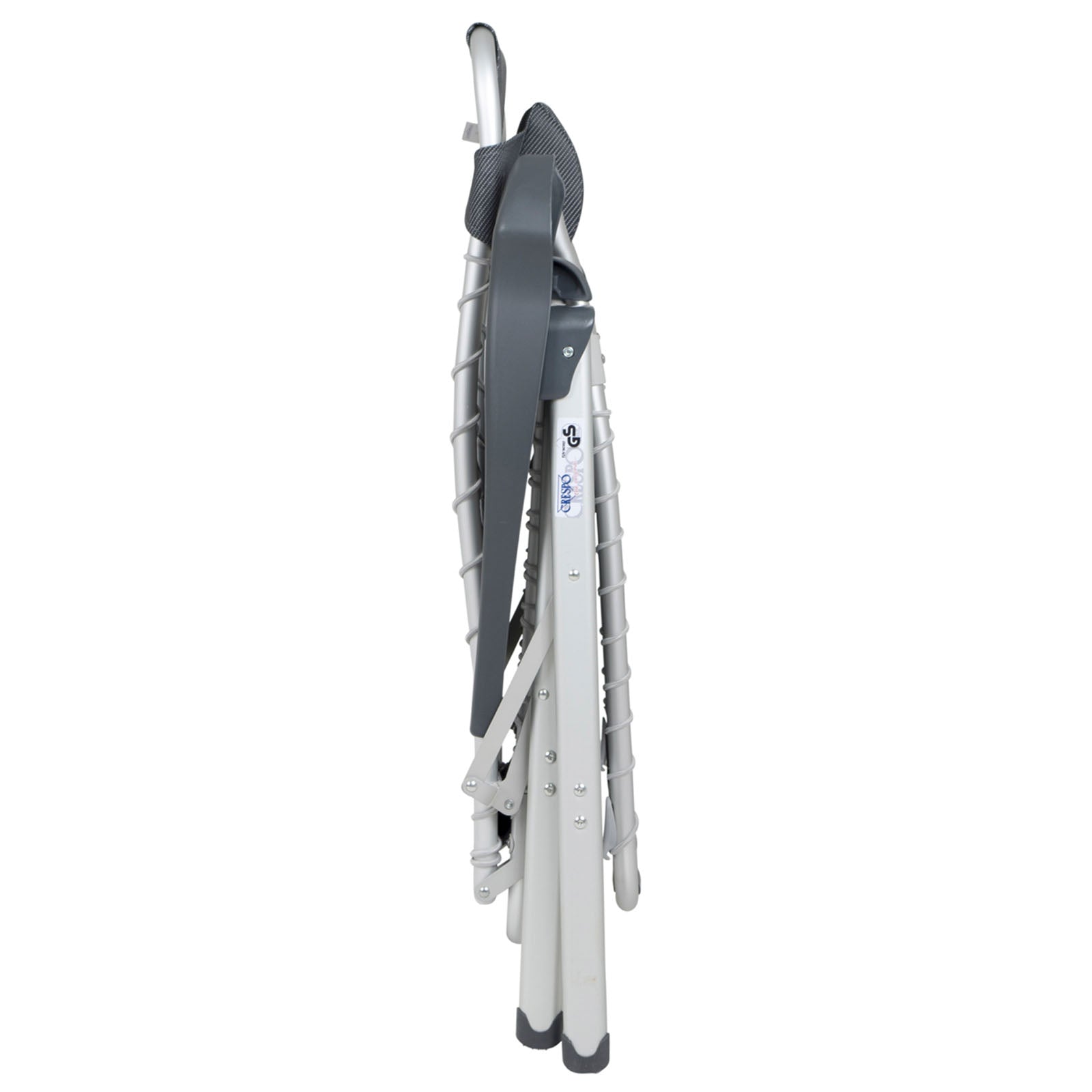 CRESPO Ligstoel AL 232 40 Camping- en tuinstoel, opvouwbaar, aluminium, XL