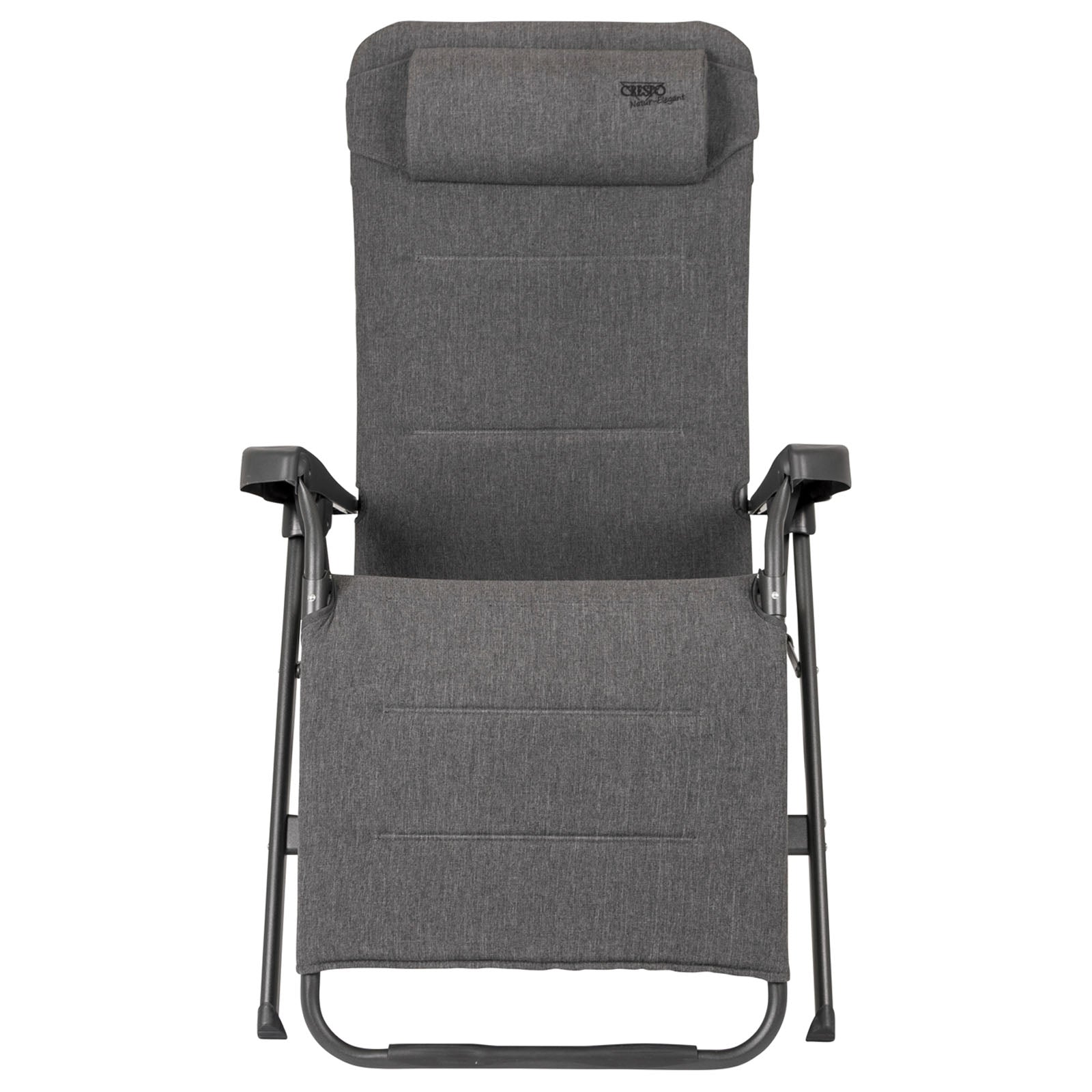 Chaise de camping CRESPO AP 234 Tex Supreme Chaise longue de jardin pliante en aluminium 130 kg