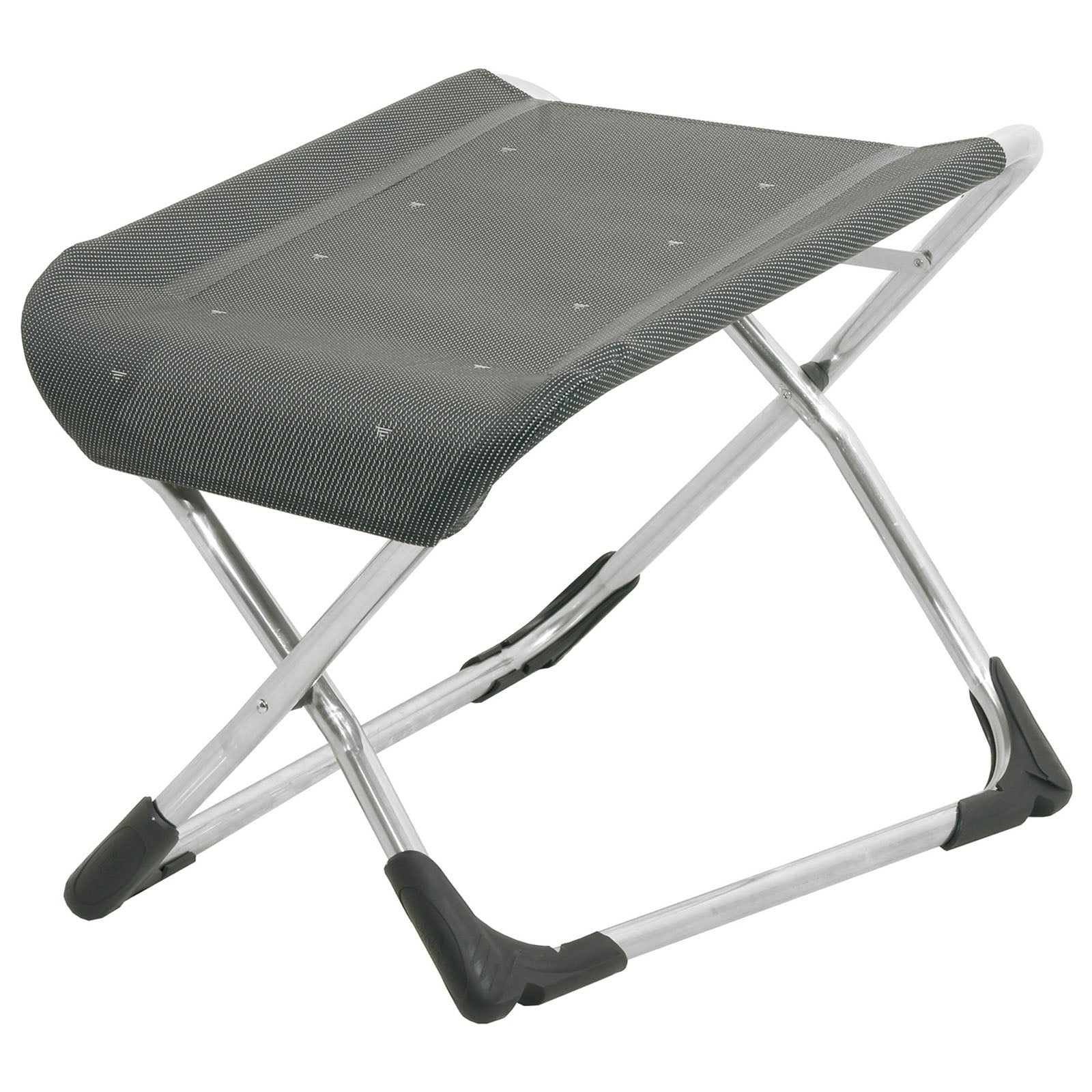 CRESPO Fußablage AL 231 Fußbank Camping Stuhl Klappstuhl Fuß Stütze Hocker Alu