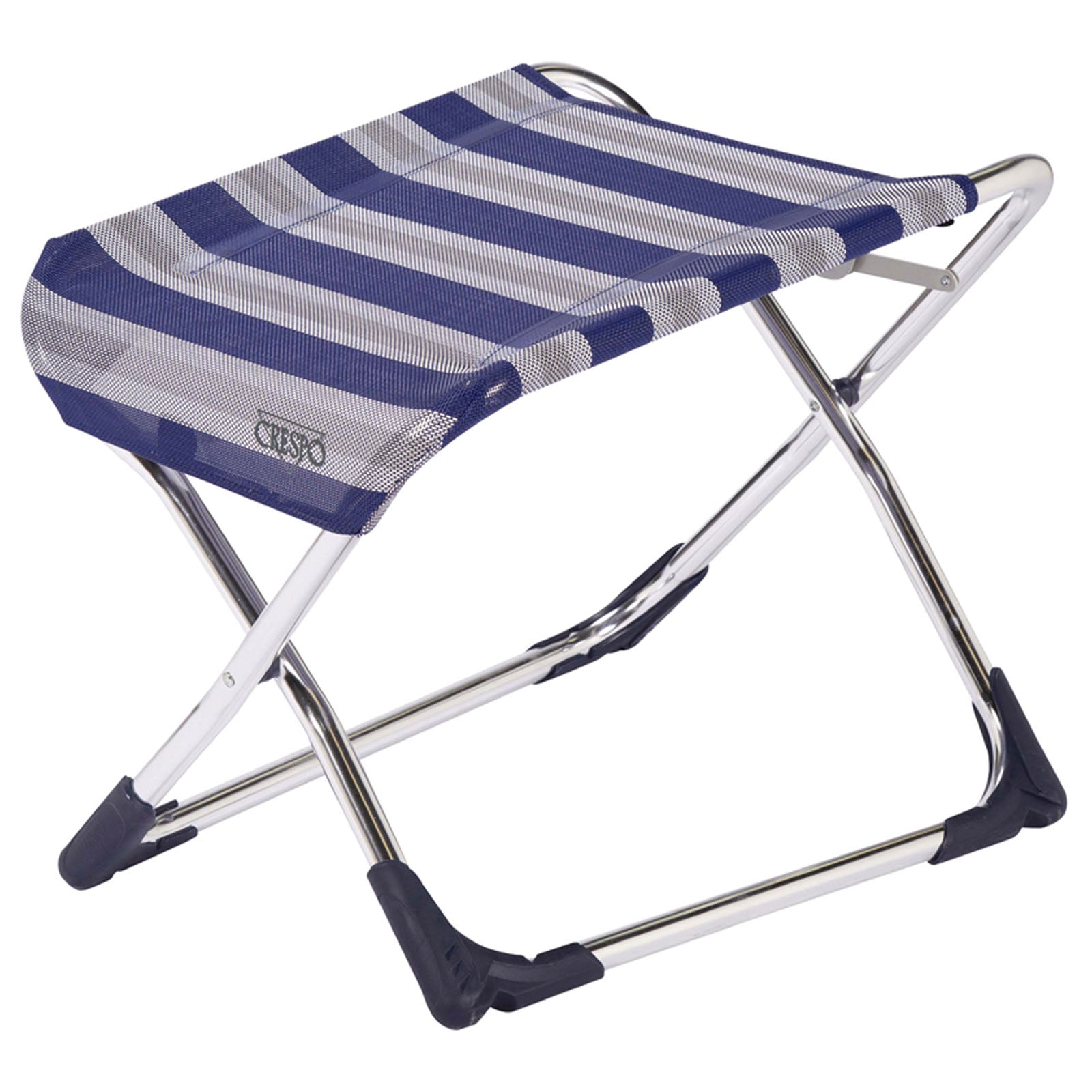CRESPO Fußablage AL 231 Fußbank Camping Stuhl Klappstuhl Fuß Stütze Hocker Alu