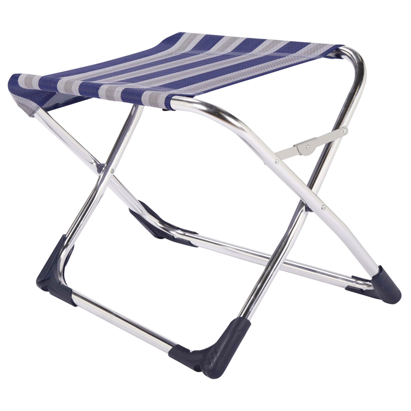 CRESPO Fußablage AL 231 Fußbank Camping Stuhl Klappstuhl Fuß Stütze Hocker Alu