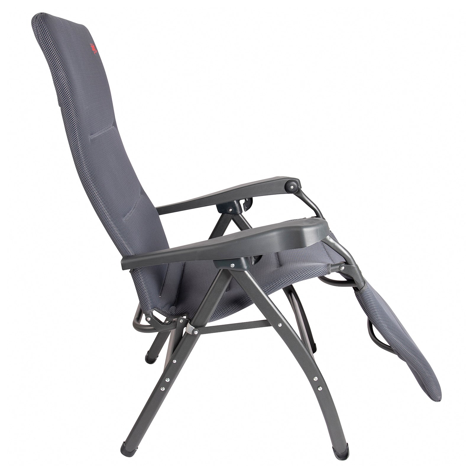 Chaise longue de jardin ergonomique CRESPO AP 242 Air Deluxe en aluminium, 130 kg