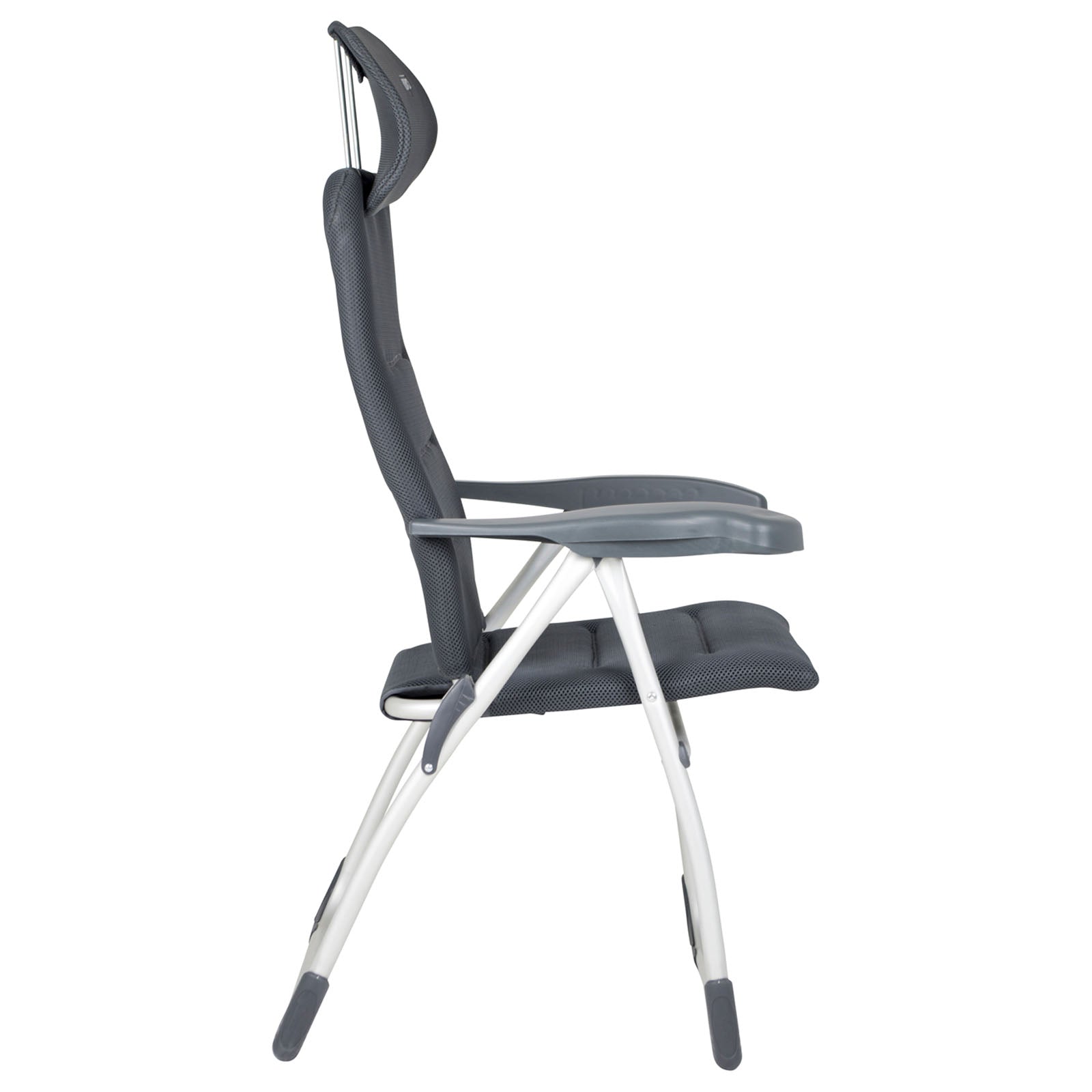 Chaise de camping CRESPO AA 215 Air Elite Chaise longue de jardin compacte Chaise pliante Alu