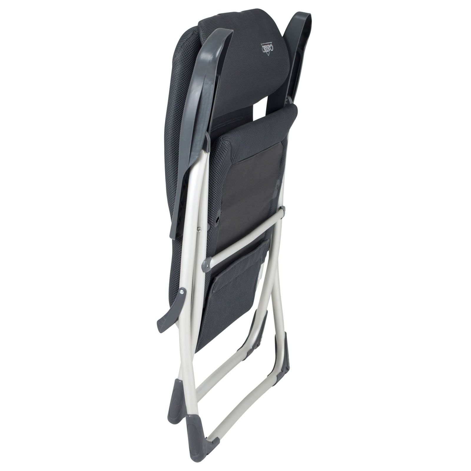 Chaise de camping CRESPO AA 215 Air Elite Chaise longue de jardin compacte Chaise pliante Alu