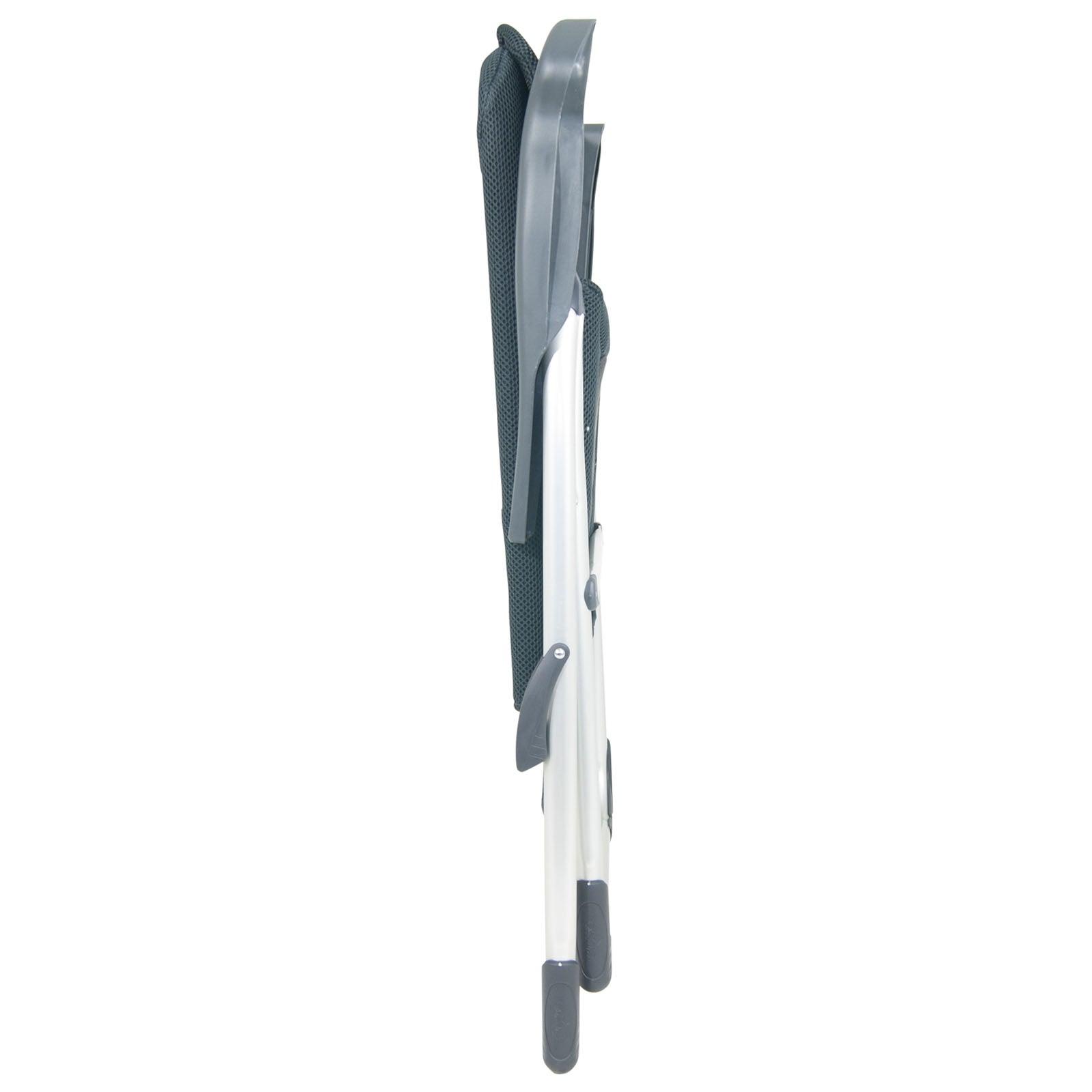 Chaise de camping CRESPO AA 213 Air Elite Chaise longue de jardin compacte Chaise pliante Alu