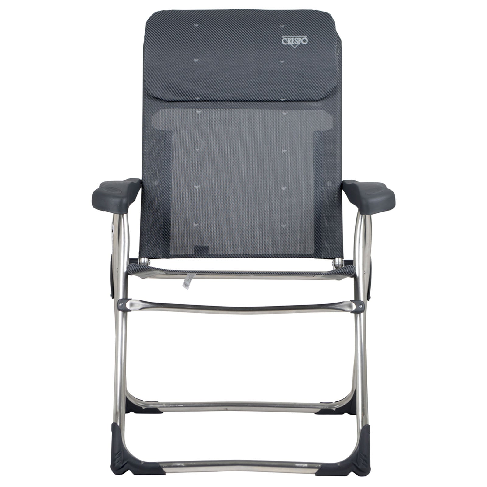Chaise de camping CRESPO AL 213 Chaise longue de jardin compacte Chaise pliante pliable en aluminium