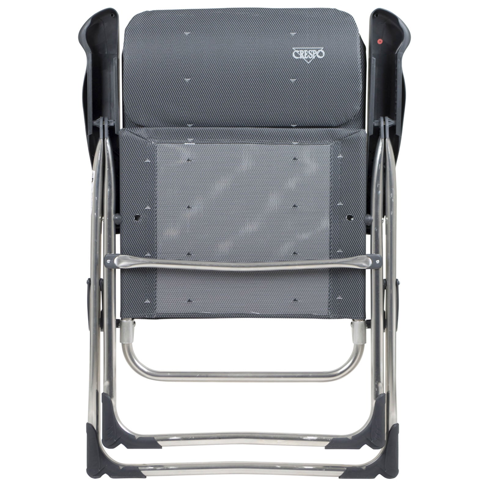 Chaise de camping CRESPO AL 213 Chaise longue de jardin compacte Chaise pliante pliable en aluminium